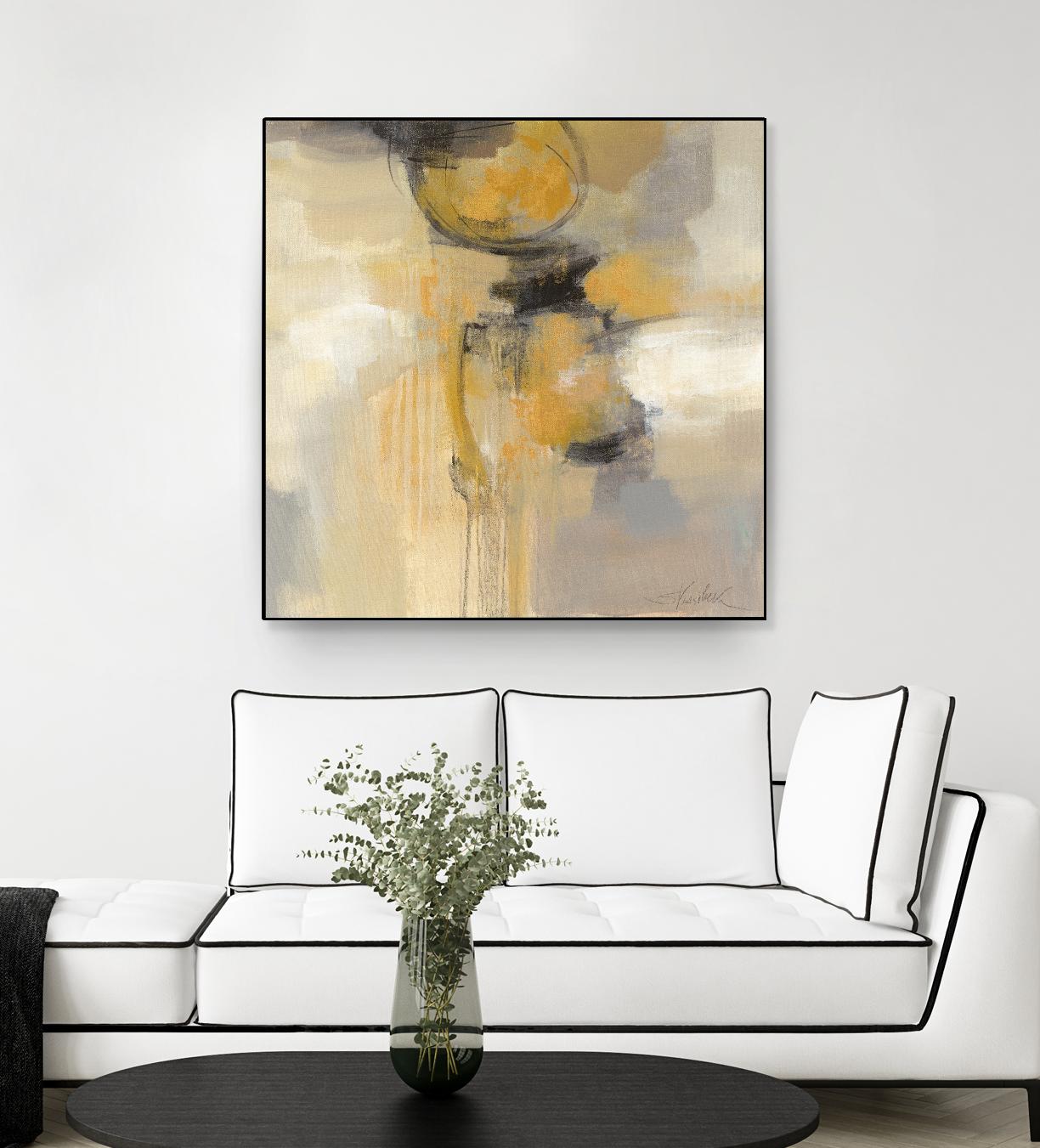 Solar Path I by Silvia Vassileva on GIANT ART - beige abstract