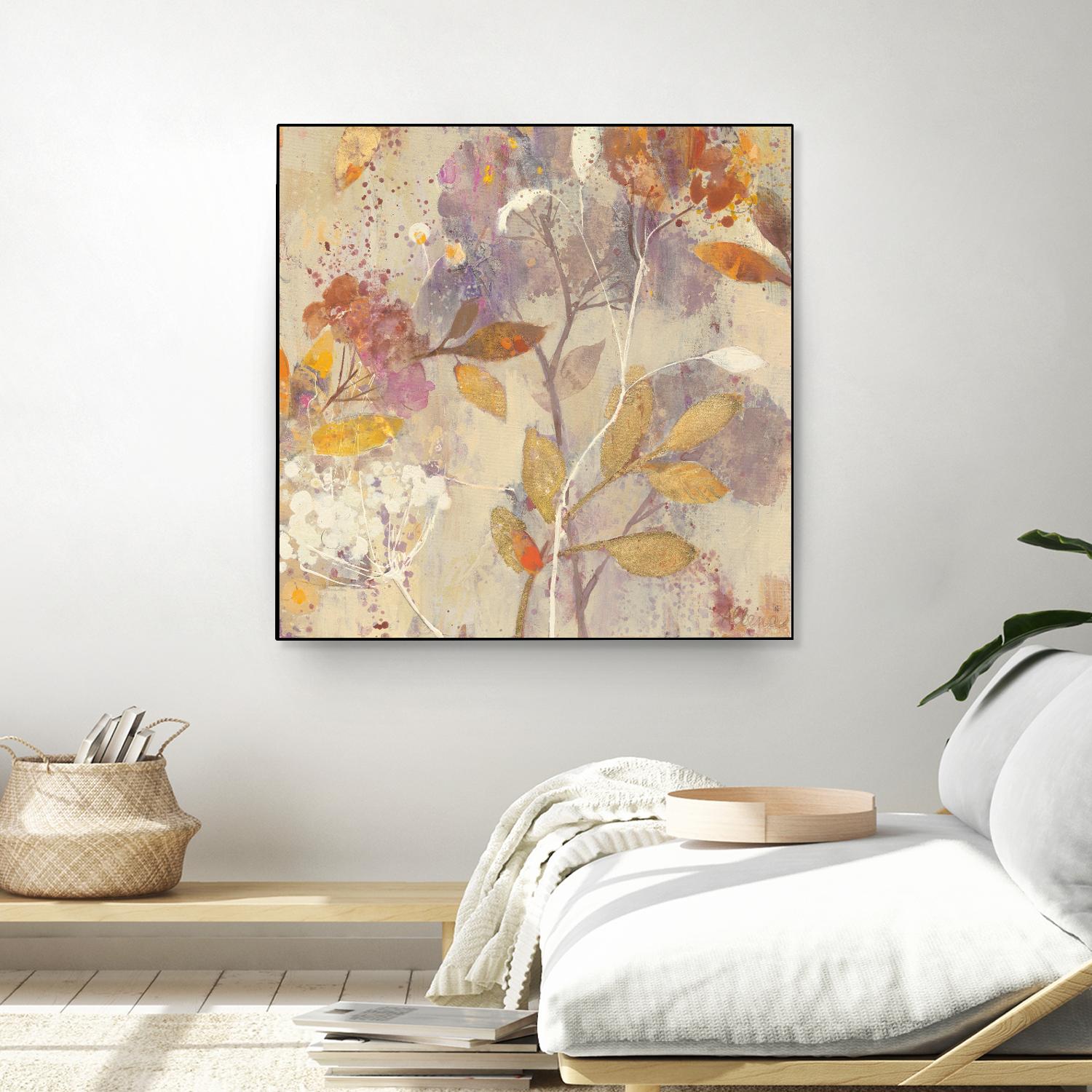 Autumn Botnanicals II by Albena Hristova on GIANT ART - red botany