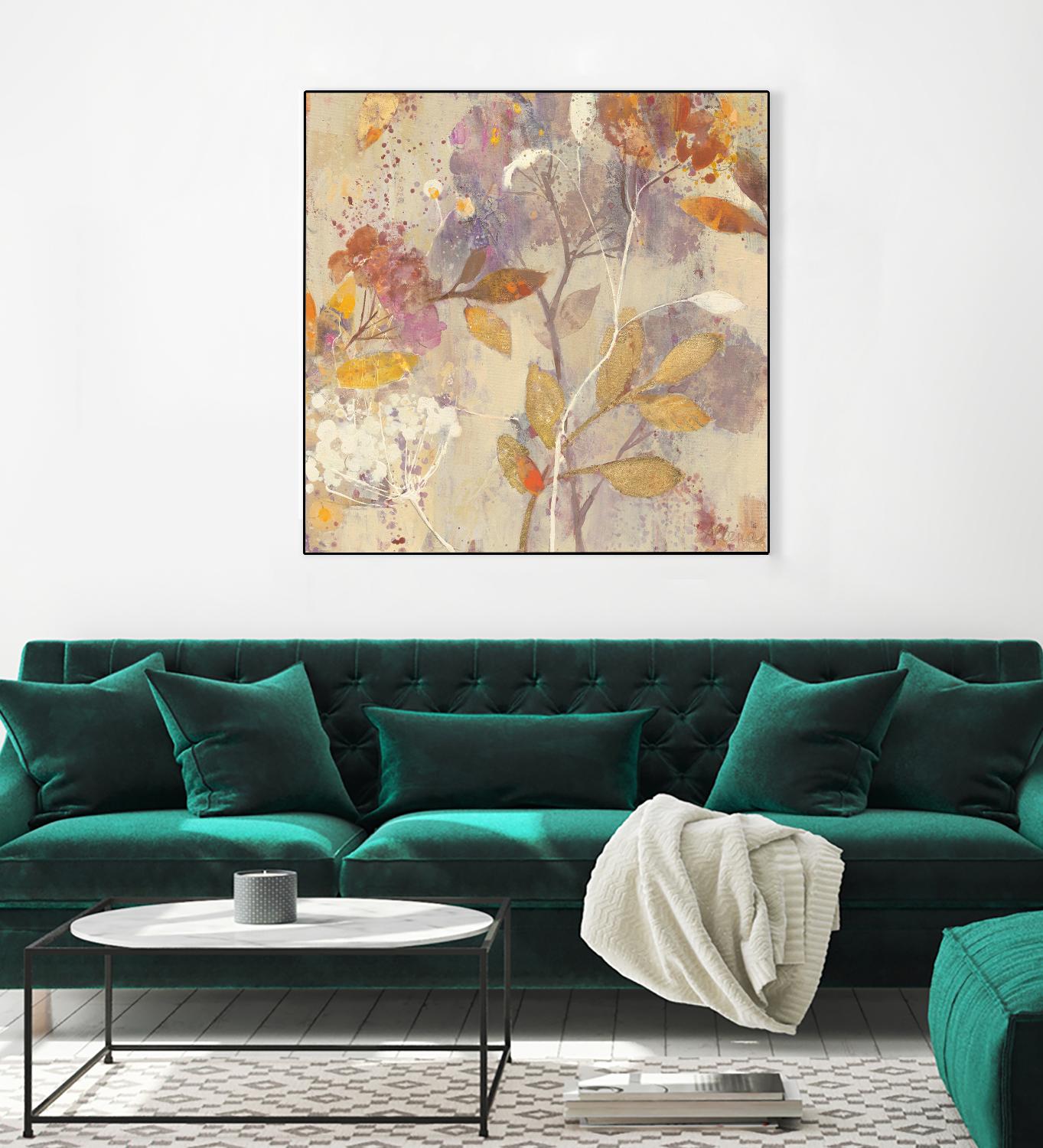 Autumn Botnanicals II by Albena Hristova on GIANT ART - red botany