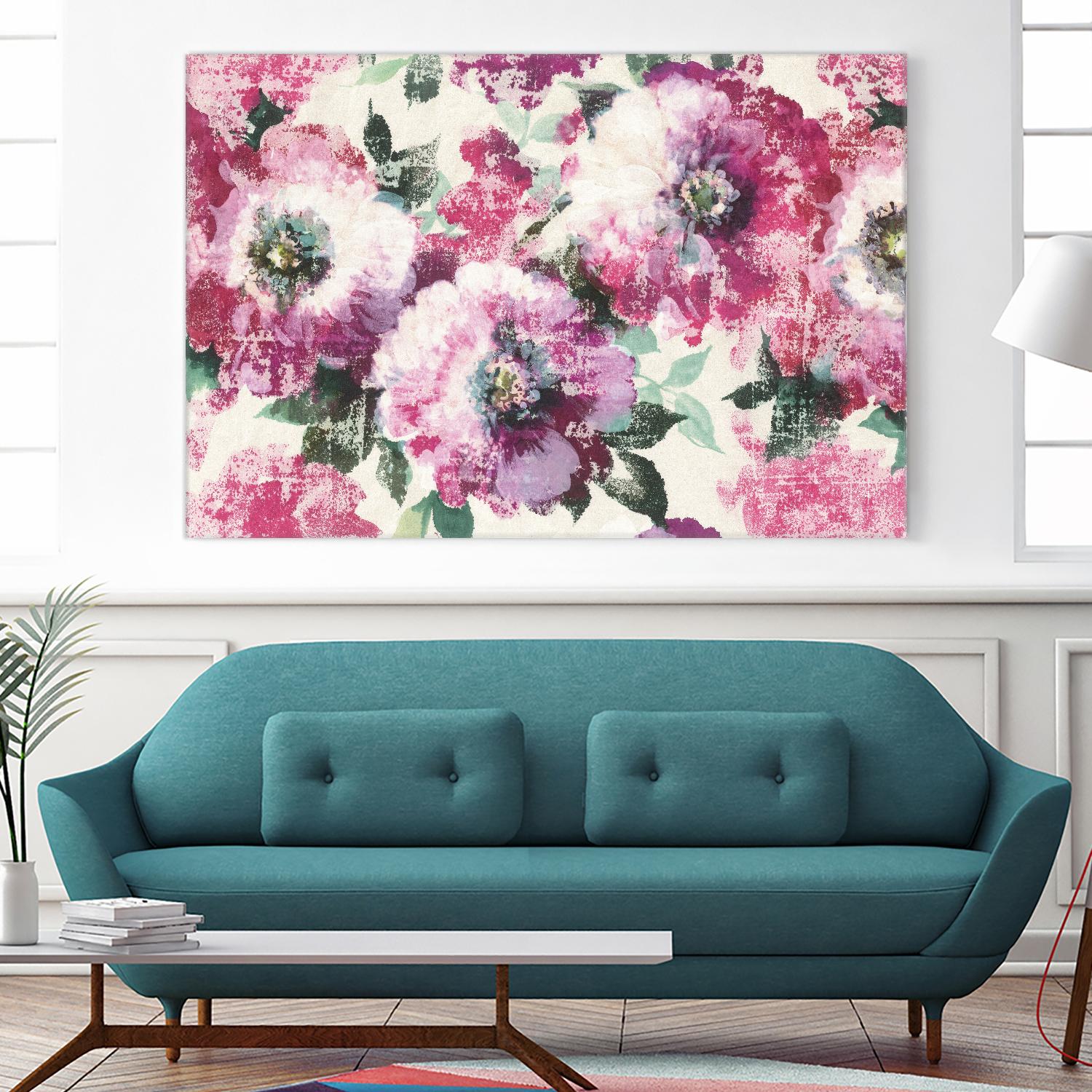Floral Gallery by Wild Apple Portfolio on GIANT ART - green floral
