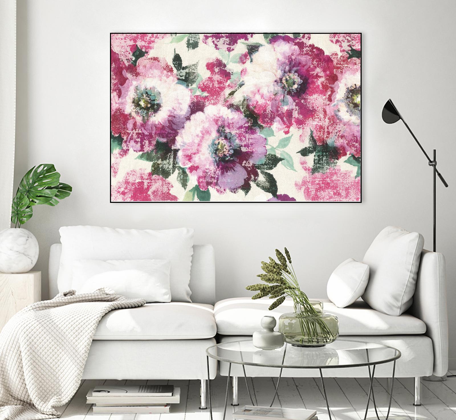 Floral Gallery by Wild Apple Portfolio on GIANT ART - green floral