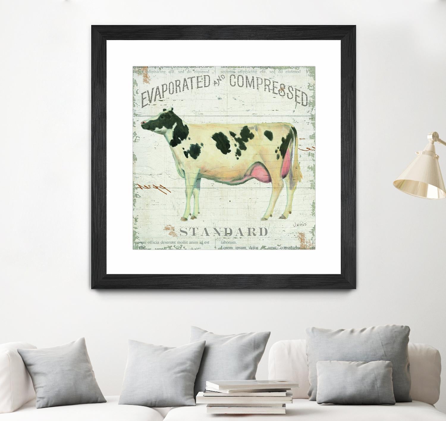 On the Farm II by James Wiens on GIANT ART - black animals