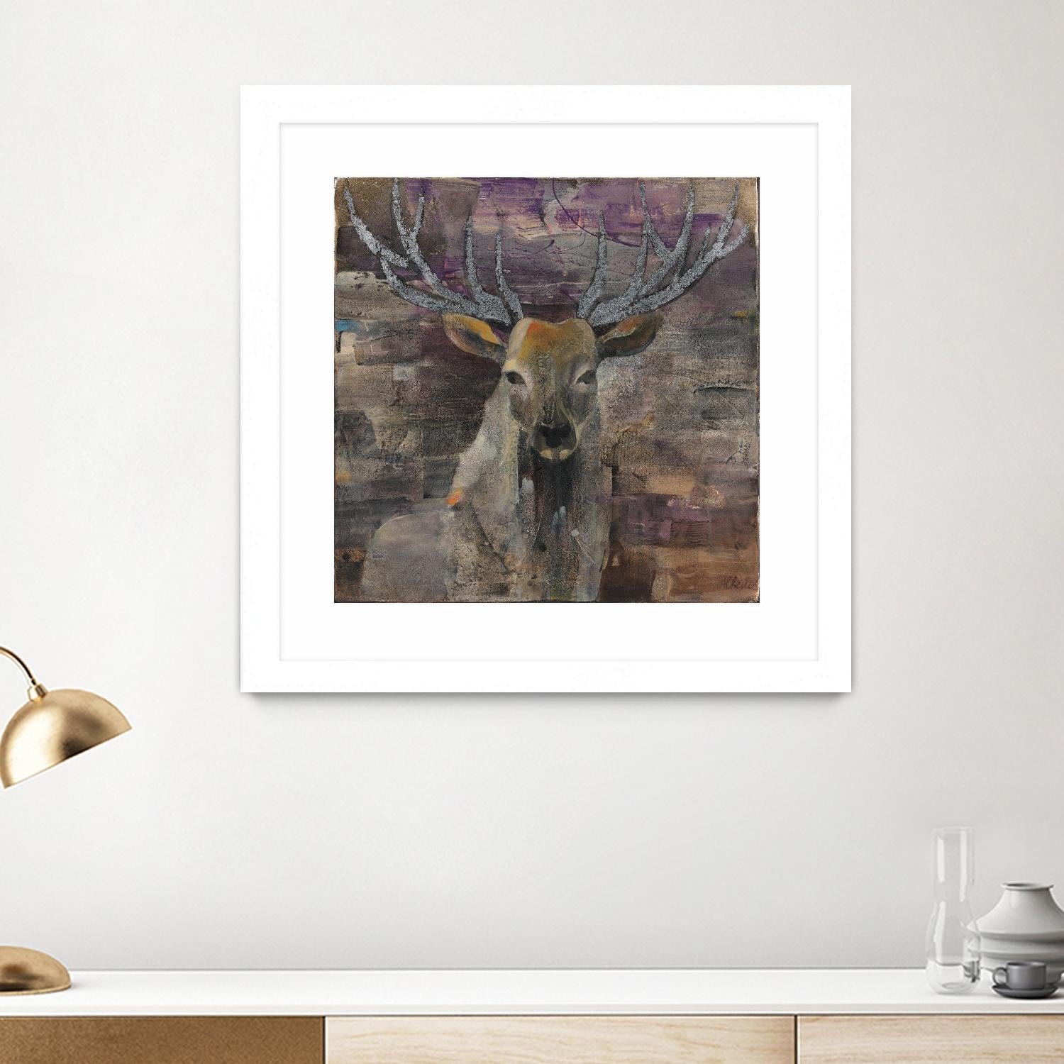 The Leader by Albena Hristova on GIANT ART - brown animals