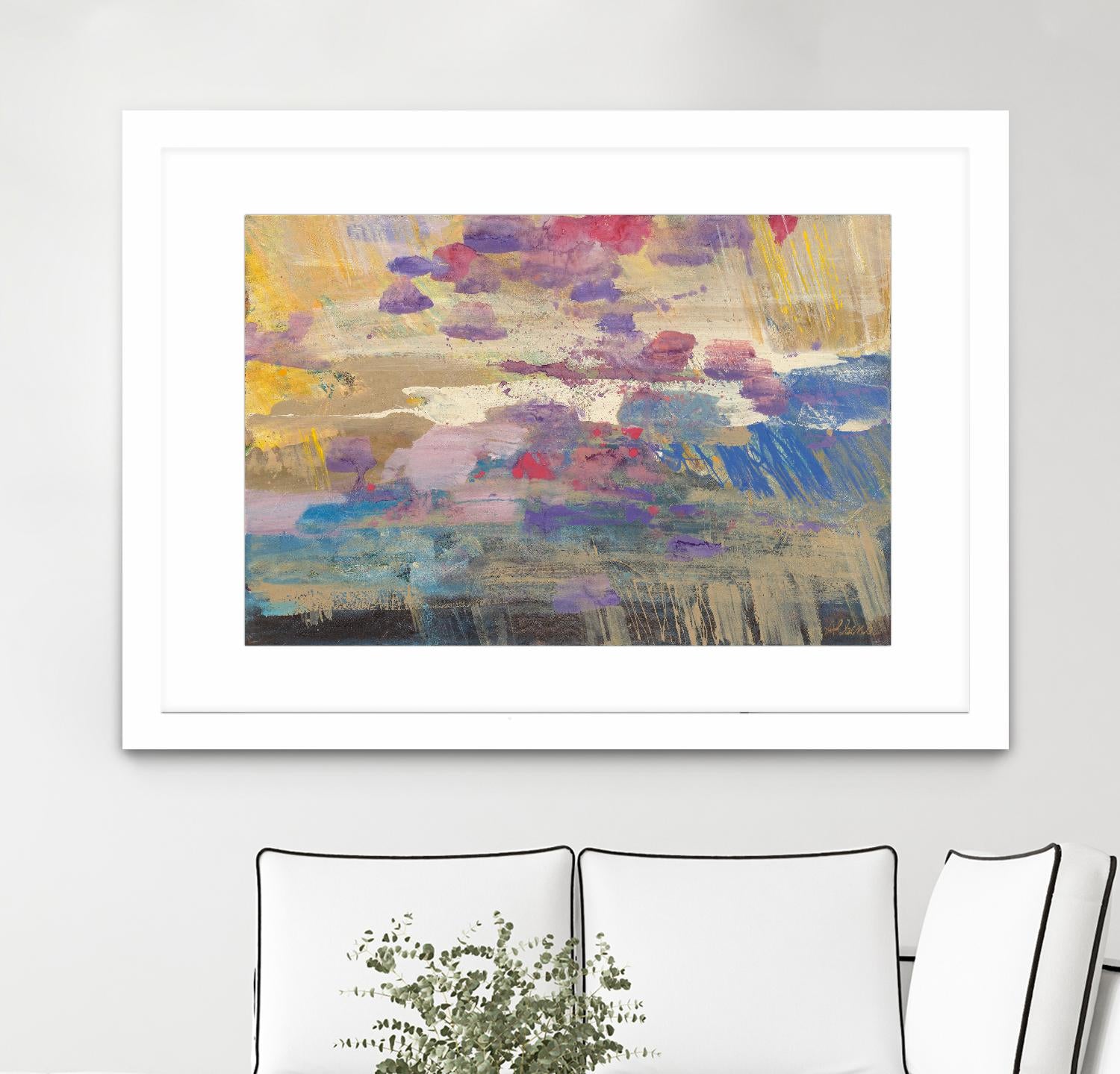 Windemoor by Albena Hristova on GIANT ART - blue abstract