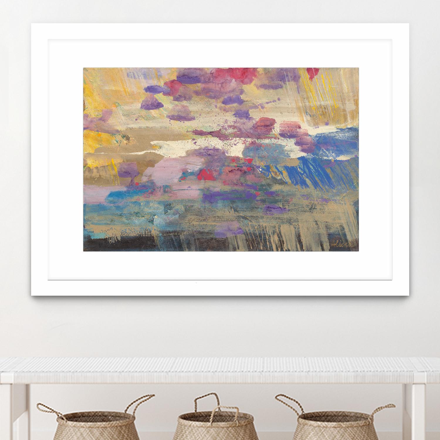 Windemoor by Albena Hristova on GIANT ART - blue abstract