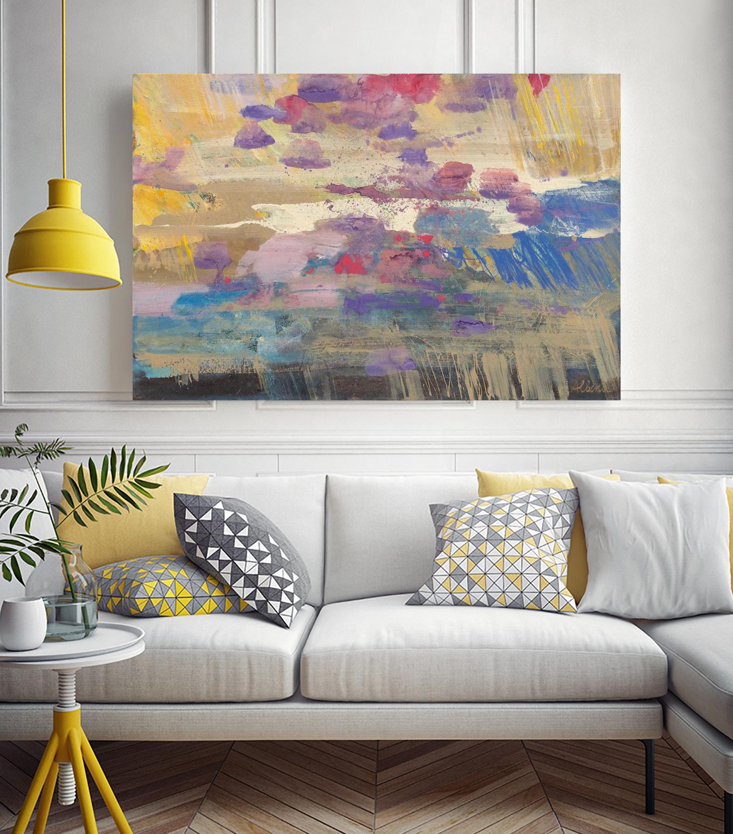 Windemoor by Albena Hristova on GIANT ART - blue abstract