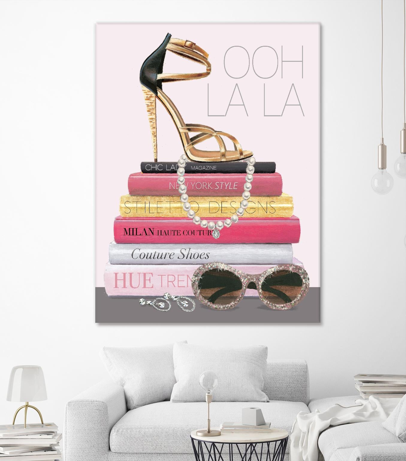 Paris Style I Gold and Black by Marco Fabiano on GIANT ART - grey fashion