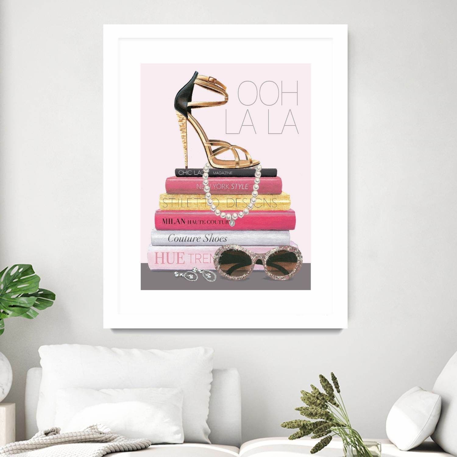 Paris Style I Gold and Black by Marco Fabiano on GIANT ART - grey fashion