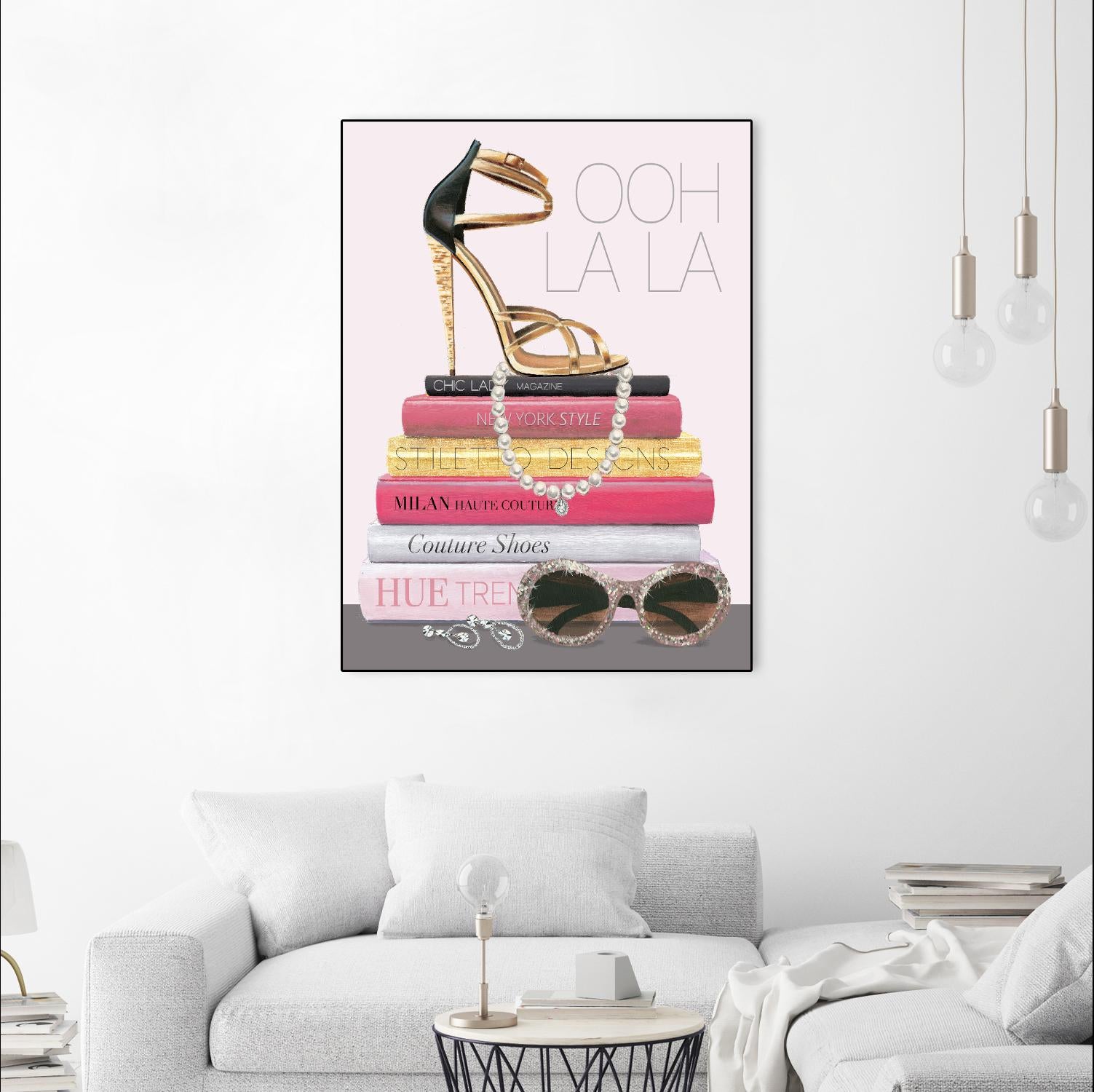 Paris Style I Gold and Black by Marco Fabiano on GIANT ART - grey fashion