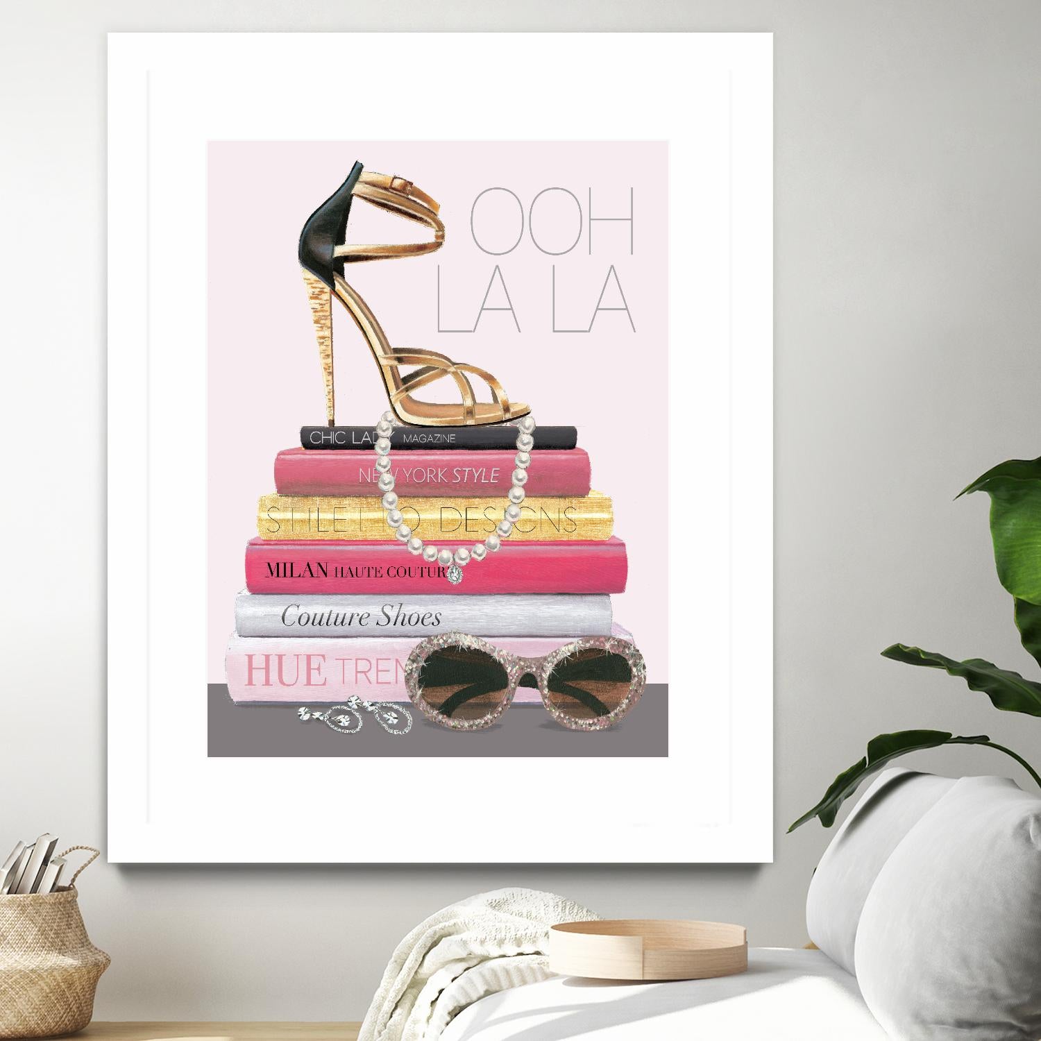 Paris Style I Gold and Black by Marco Fabiano on GIANT ART - grey fashion