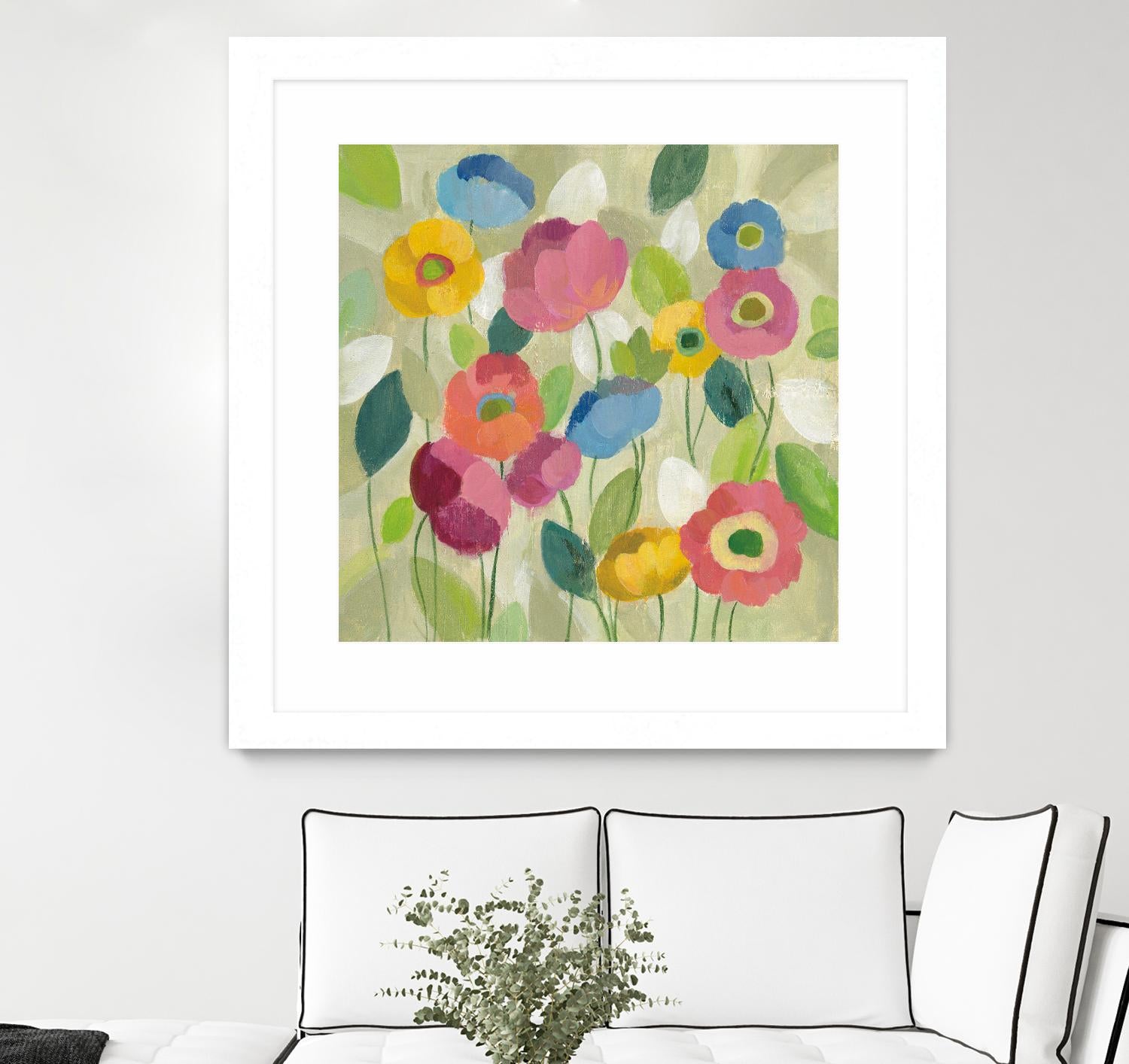 Fairy Tale Flowers I by Silvia Vassileva on GIANT ART - green floral