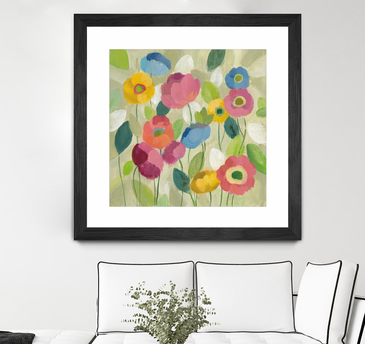 Fairy Tale Flowers I by Silvia Vassileva on GIANT ART - green floral