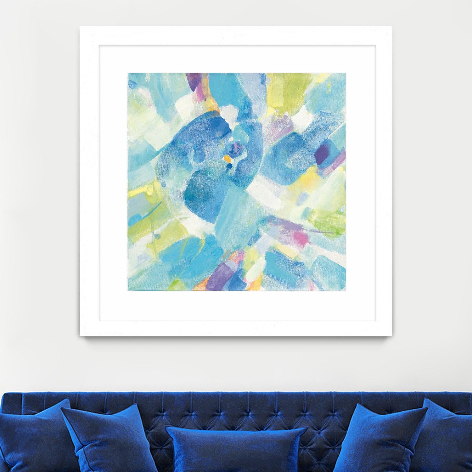 Made in the Shade II by Albena Hristova on GIANT ART - yellow abstract