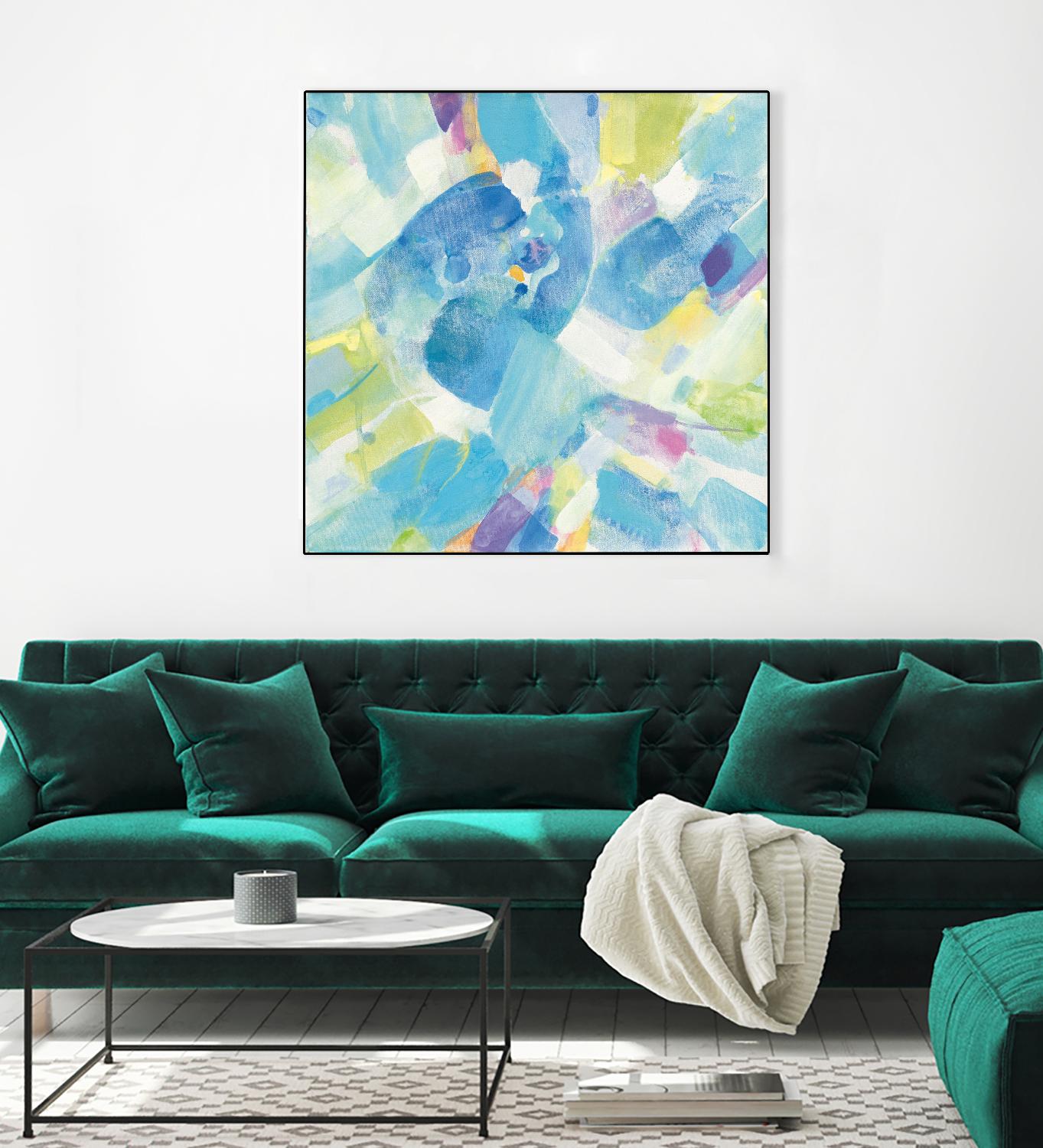 Made in the Shade II by Albena Hristova on GIANT ART - yellow abstract