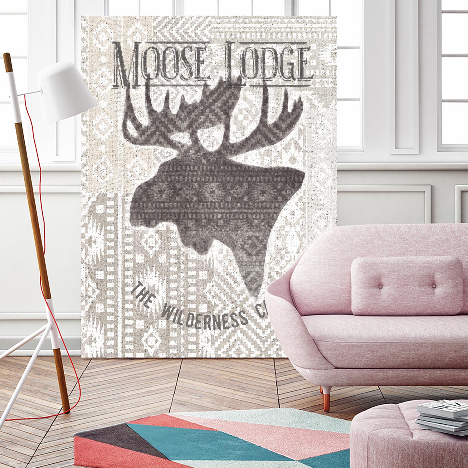 Soft Lodge V by Janelle Penner on GIANT ART - beige country look