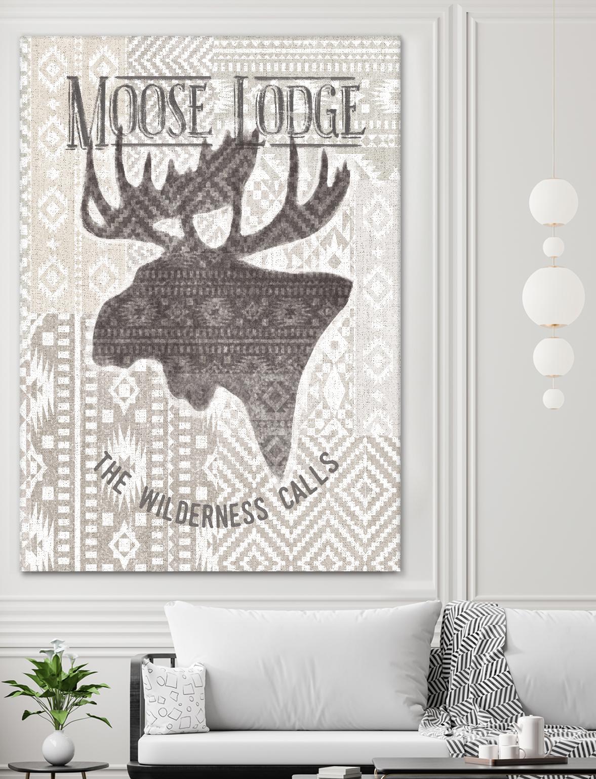 Soft Lodge V by Janelle Penner on GIANT ART - beige country look