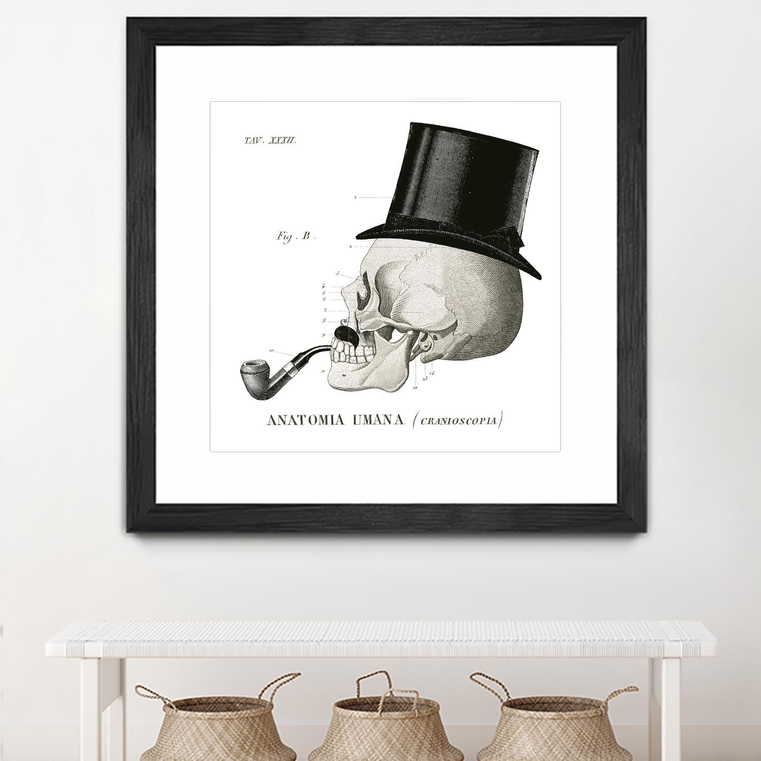 Dandy Bones II by Sue Schlabach on GIANT ART - white vintage