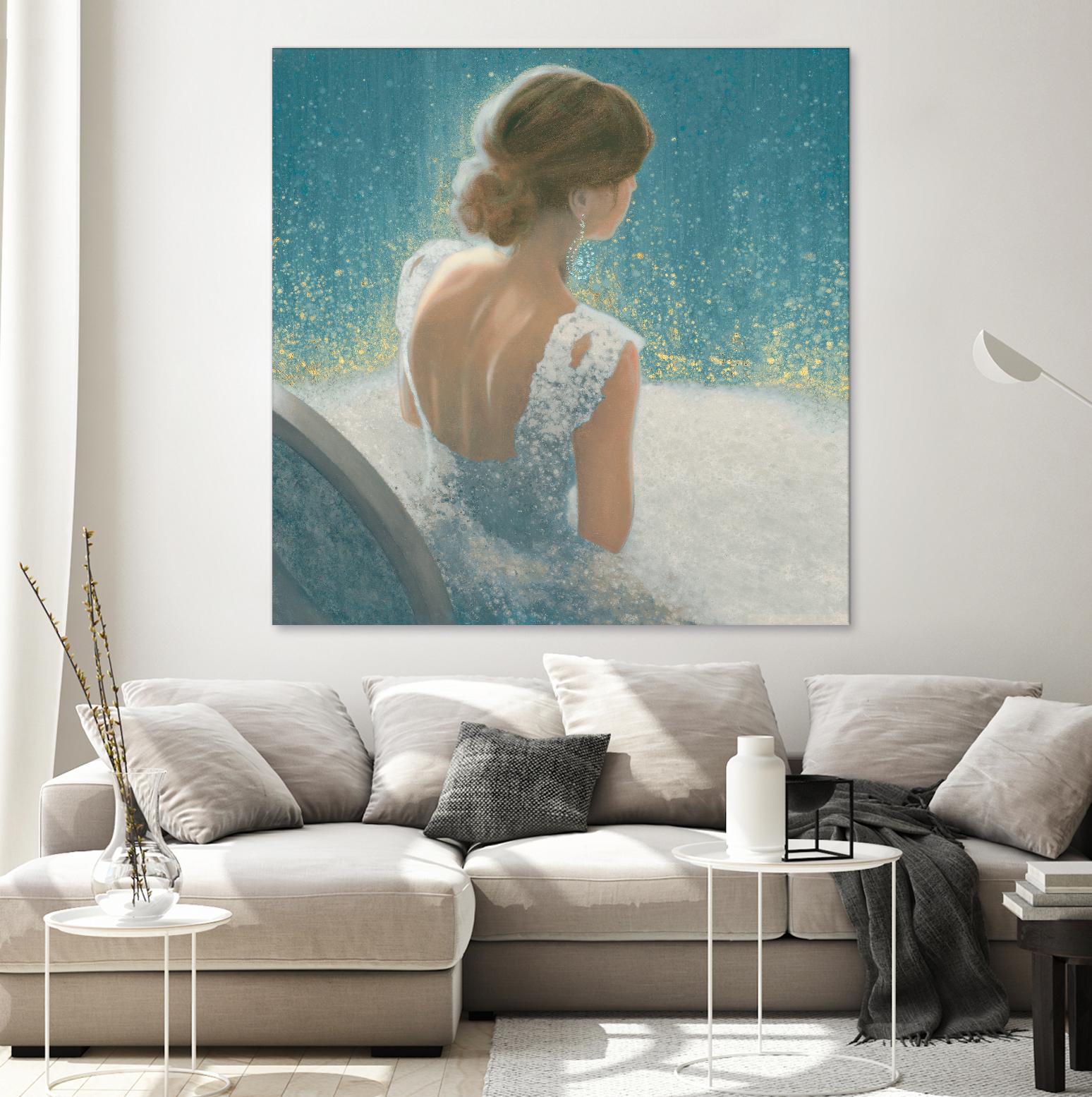 Before the Opera Blue by James Wiens on GIANT ART - white everyday life