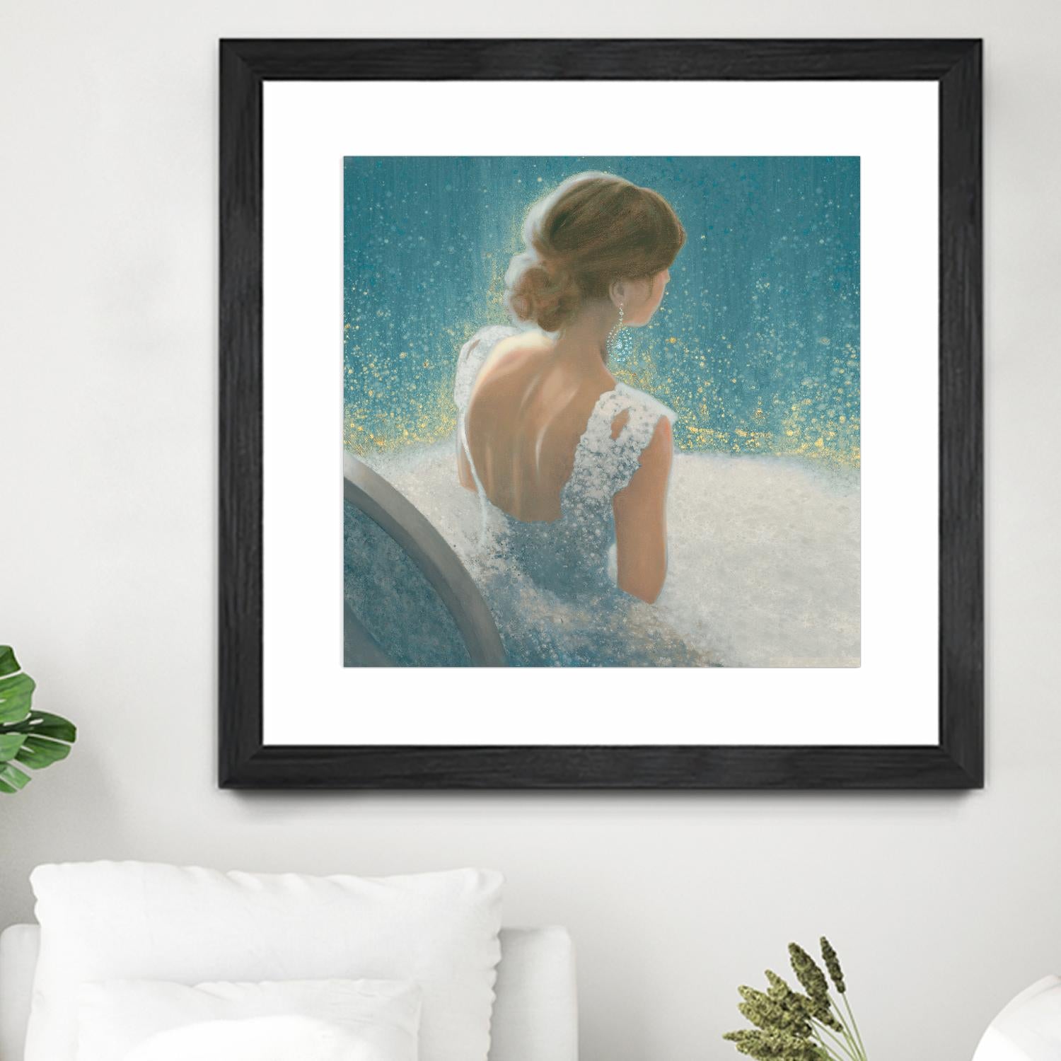 Before the Opera Blue by James Wiens on GIANT ART - white everyday life