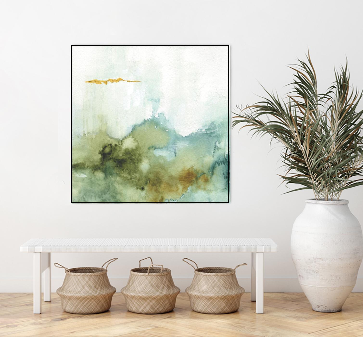 My Greenhouse Abstract III by Albena Hristova on GIANT ART - multi abstract gold