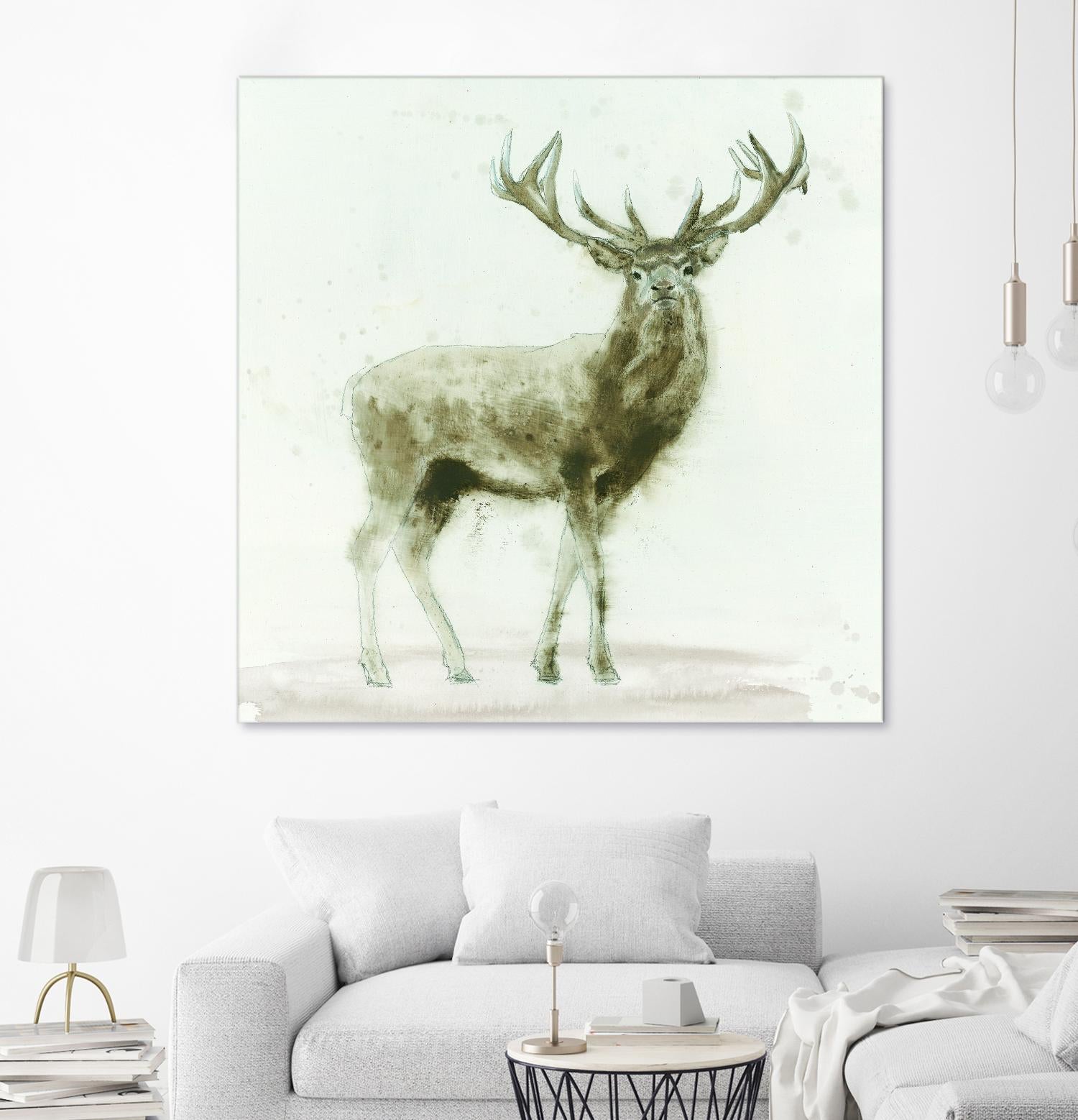 Stag 2 by James Wiens on GIANT ART - brown animals