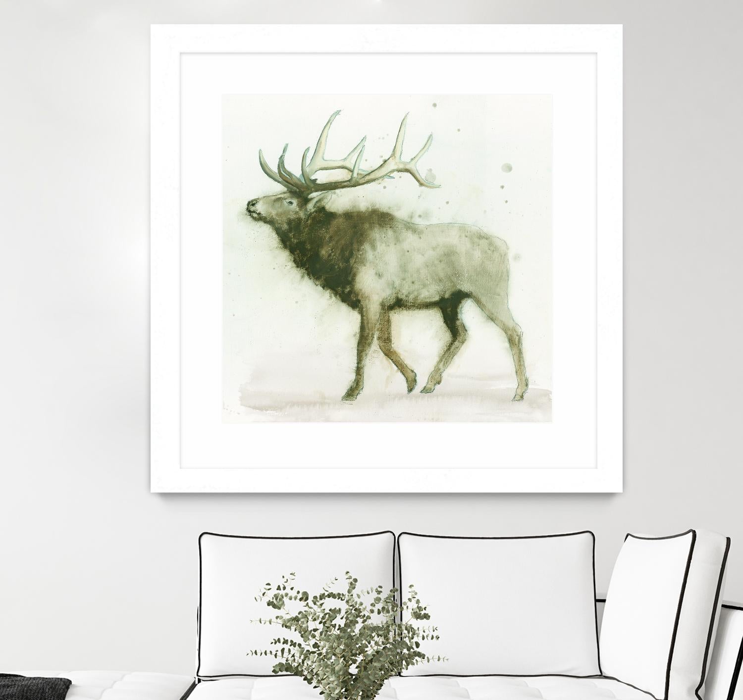 Elk 2 by James Wiens on GIANT ART - brown animals