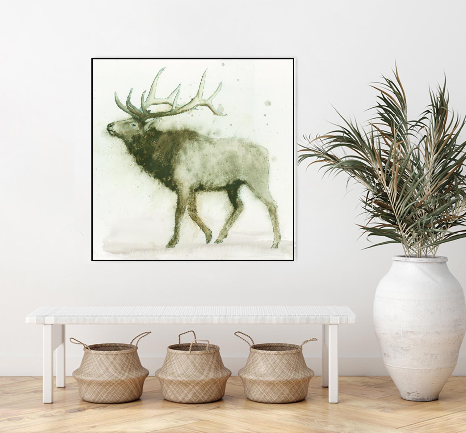 Elk 2 by James Wiens on GIANT ART - brown animals