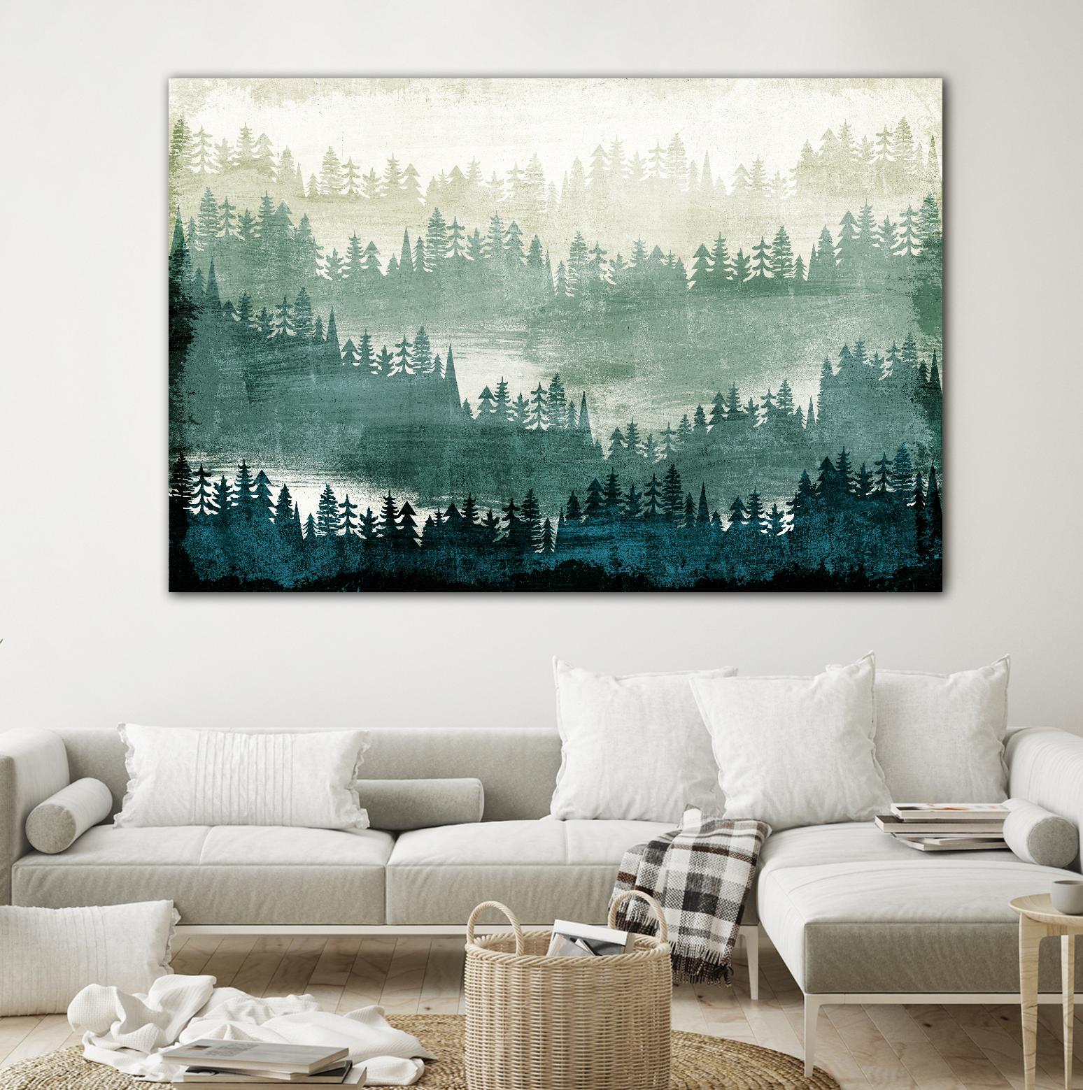 Mountainscape by Michael Mullan on GIANT ART - white landscape