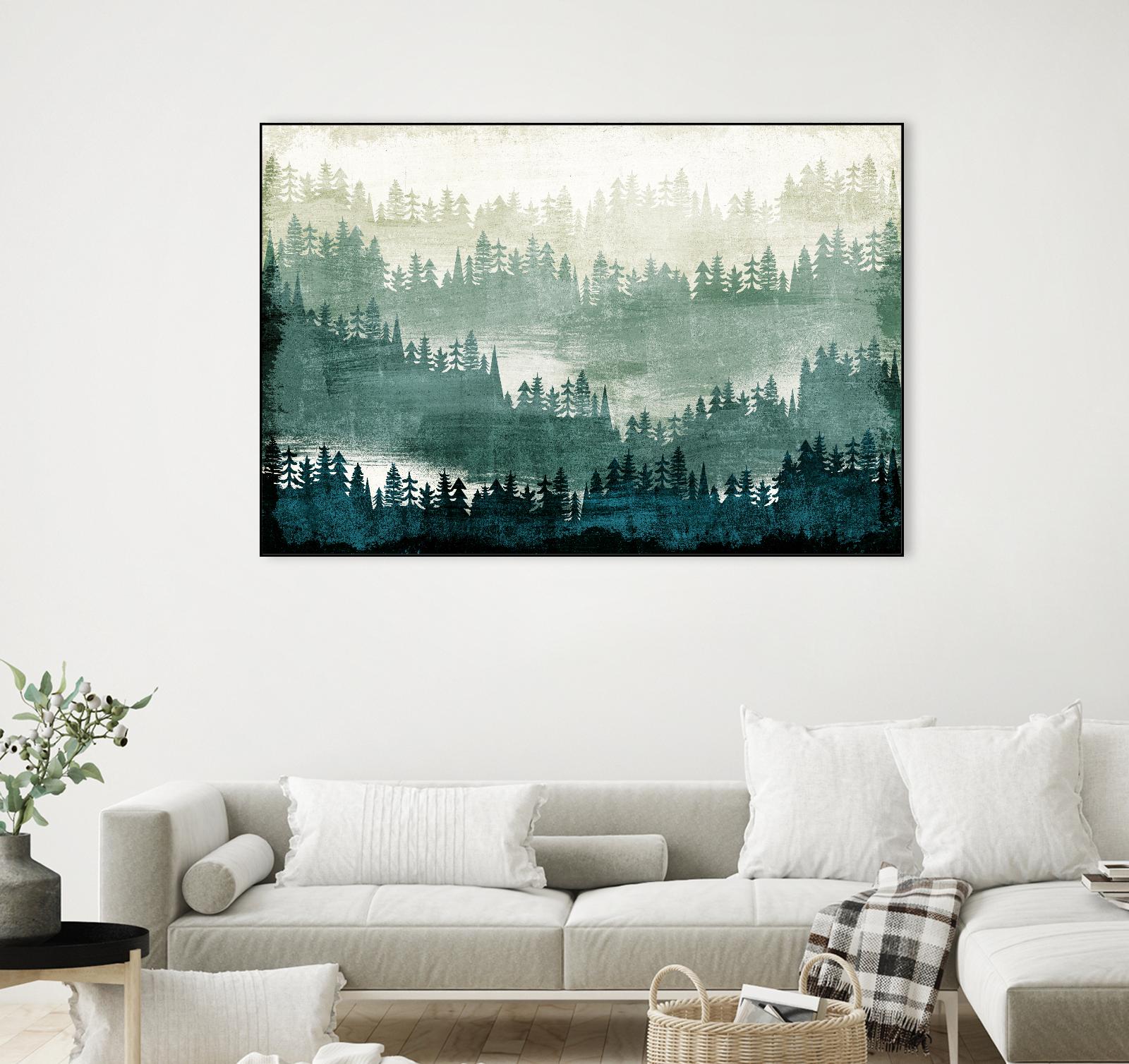 Mountainscape by Michael Mullan on GIANT ART - white landscape