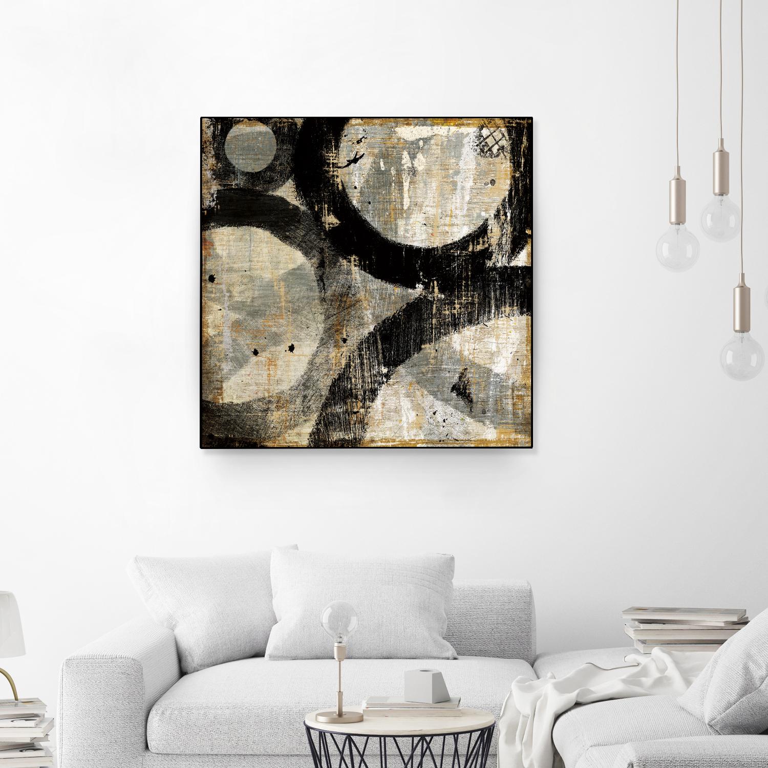 Industrial II by Michael Mullan on GIANT ART - beige abstract
