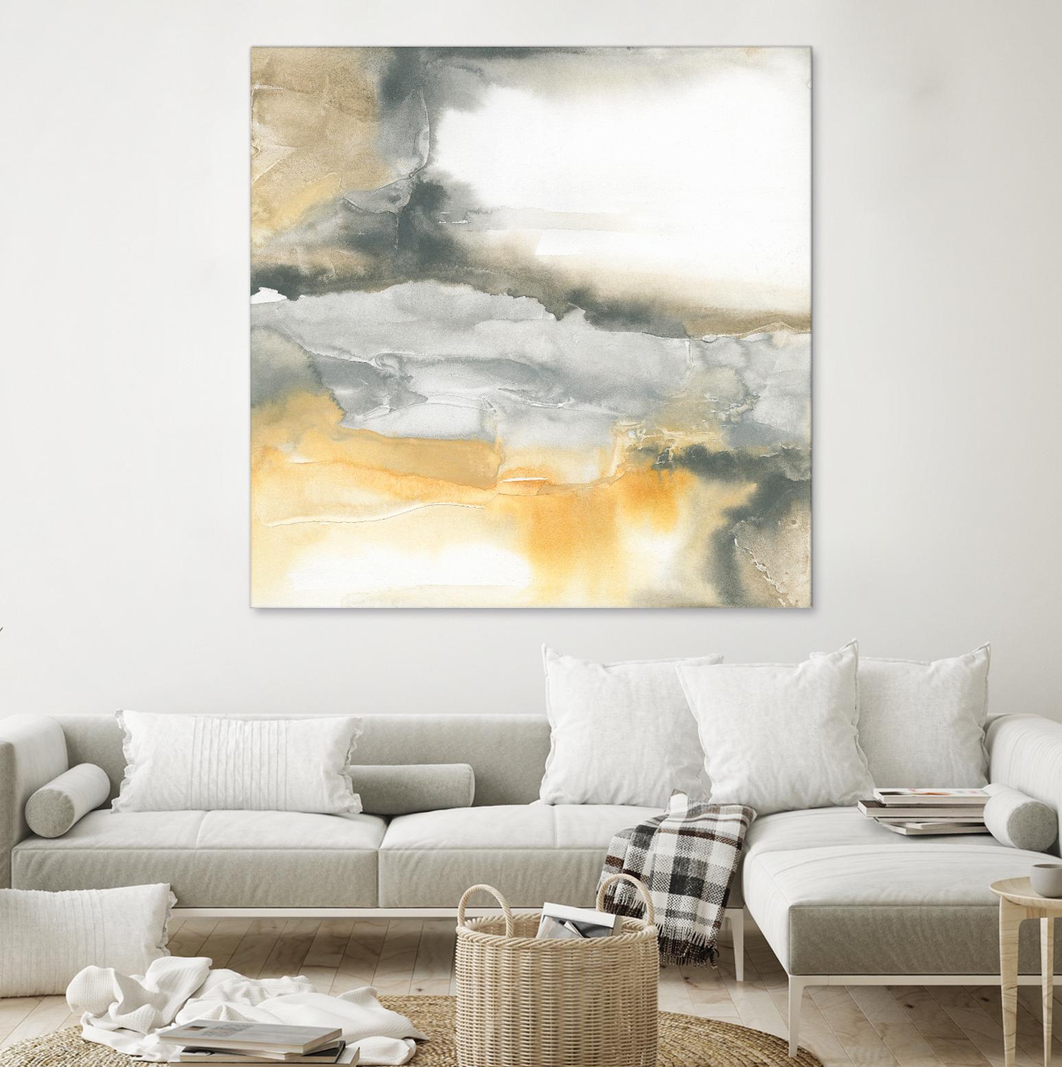 Minerals I by Chris Paschke on GIANT ART - grey abstract