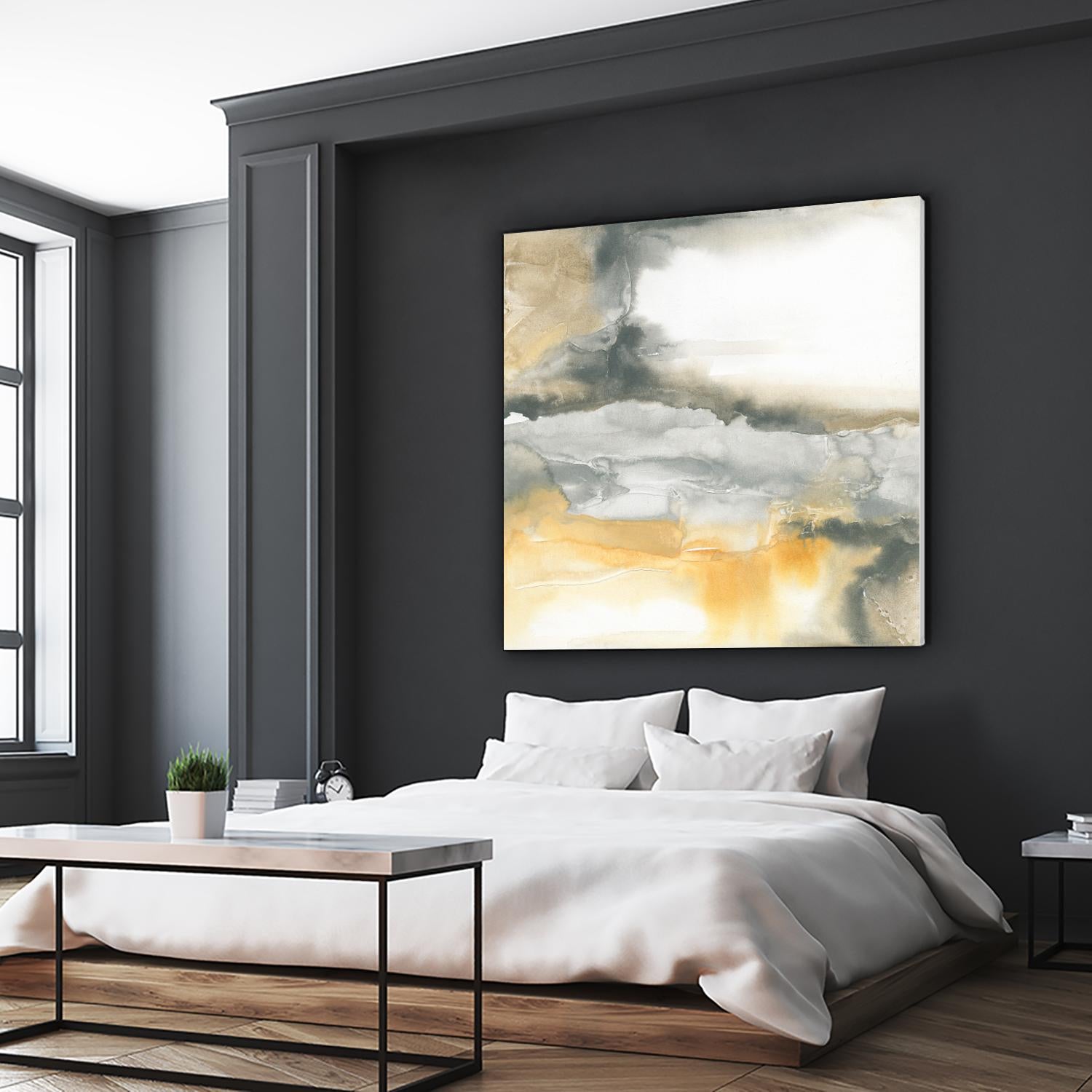 Minerals I by Chris Paschke on GIANT ART - grey abstract