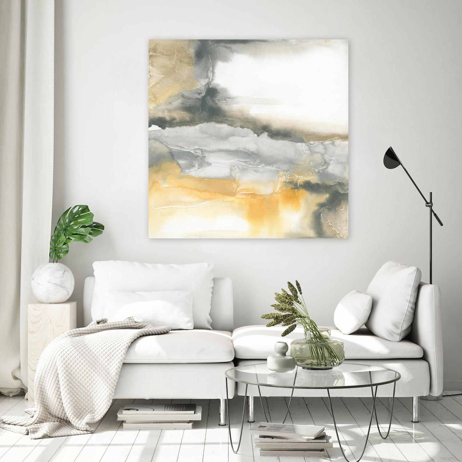 Minerals I by Chris Paschke on GIANT ART - grey abstract