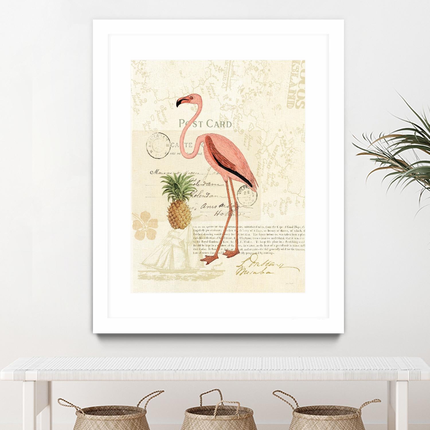 Floridian IV by Katie Pertiet on GIANT ART - green tropical