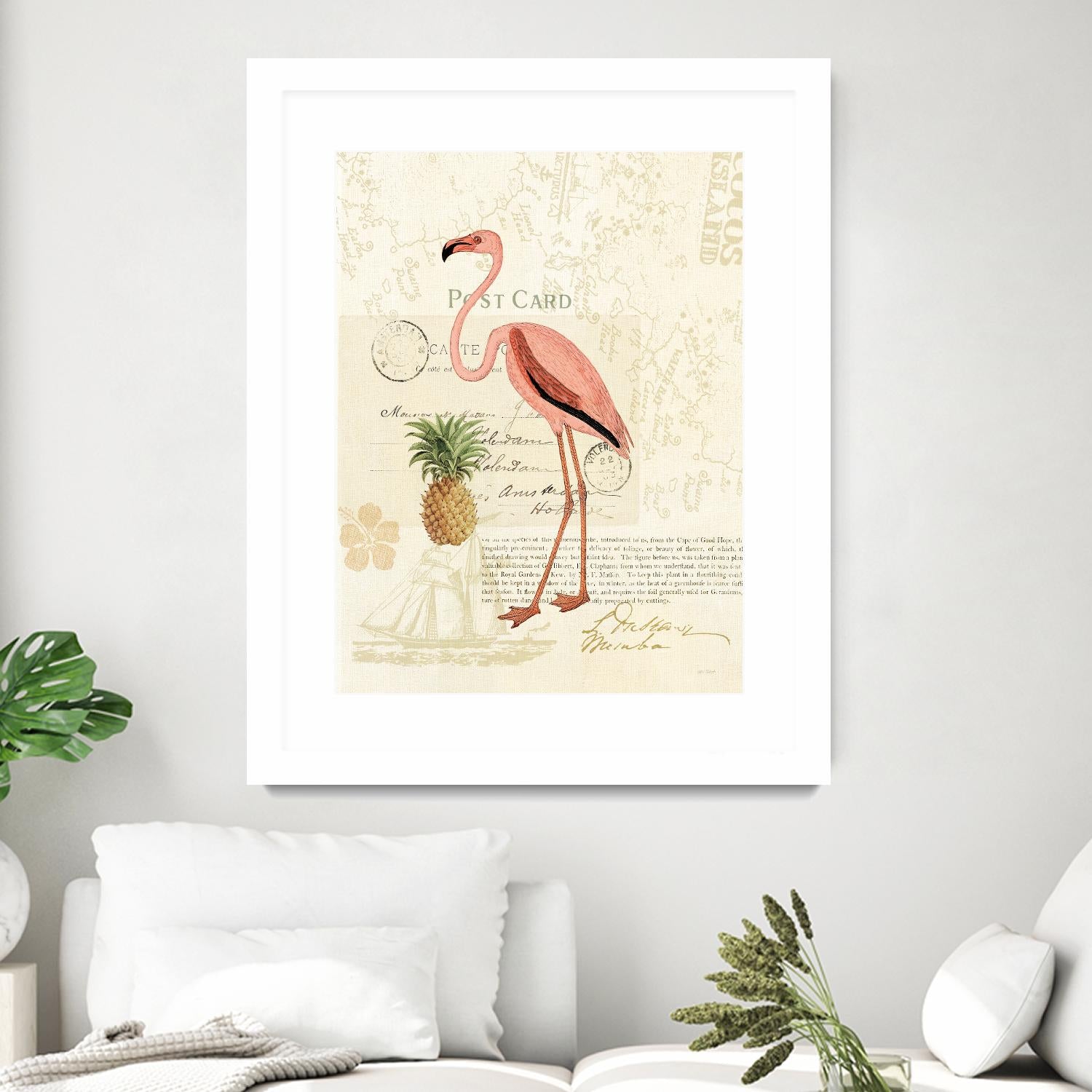 Floridian IV by Katie Pertiet on GIANT ART - green tropical