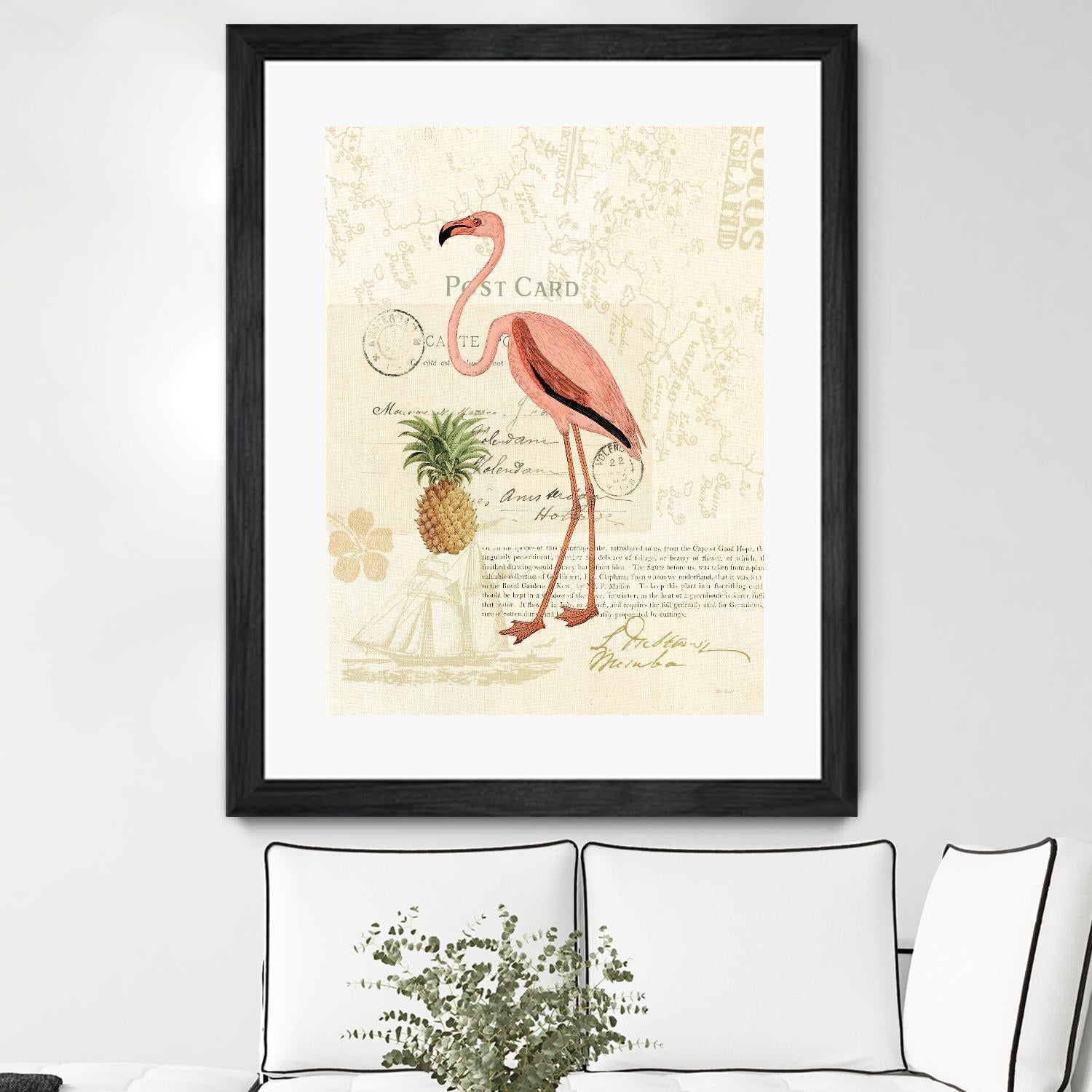 Floridian IV by Katie Pertiet on GIANT ART - green tropical