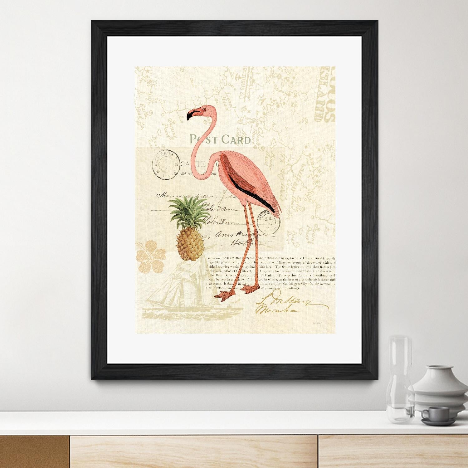 Floridian IV by Katie Pertiet on GIANT ART - green tropical