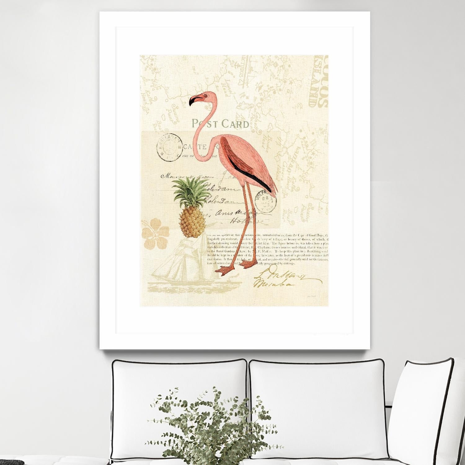 Floridian IV by Katie Pertiet on GIANT ART - green tropical