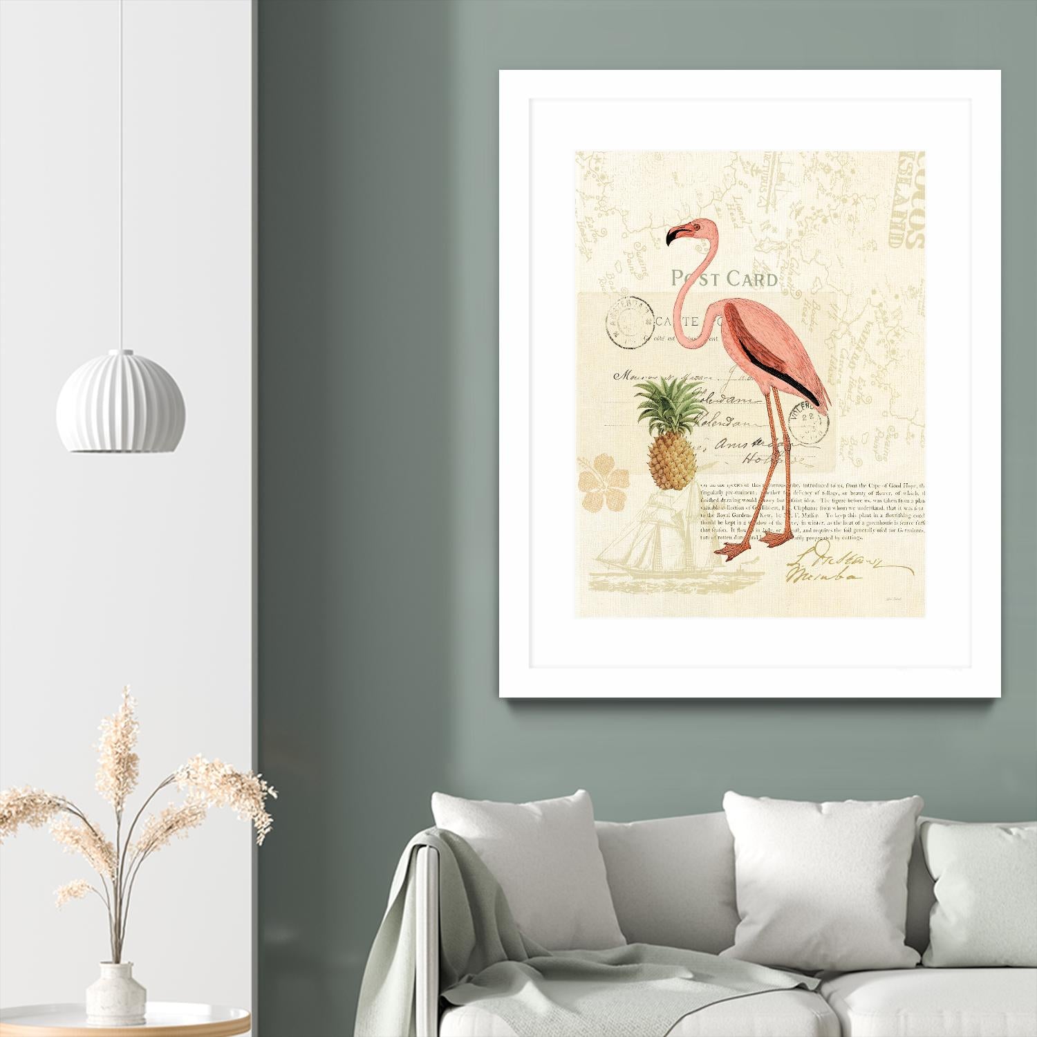 Floridian IV by Katie Pertiet on GIANT ART - green tropical