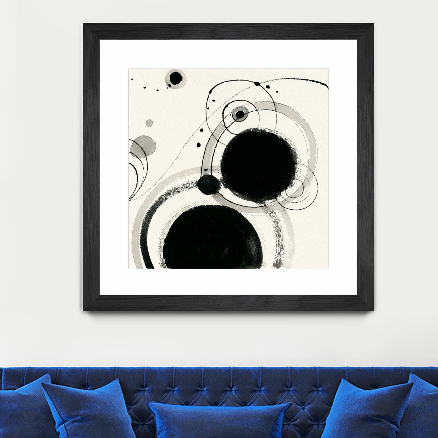 Planetary III by Shirley Novak on GIANT ART - beige abstract