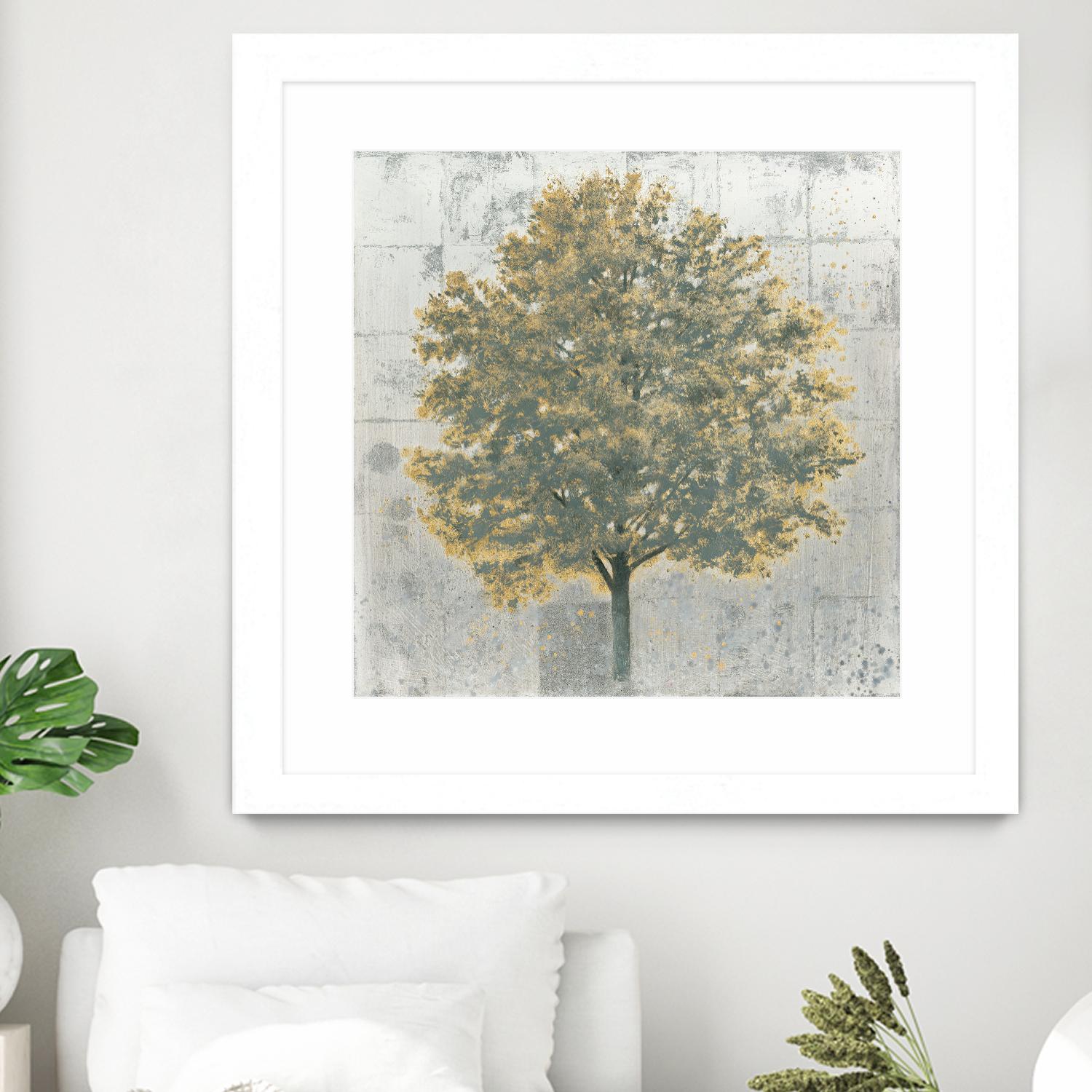 Neutrality Gold by James Wiens on GIANT ART - yellow trees