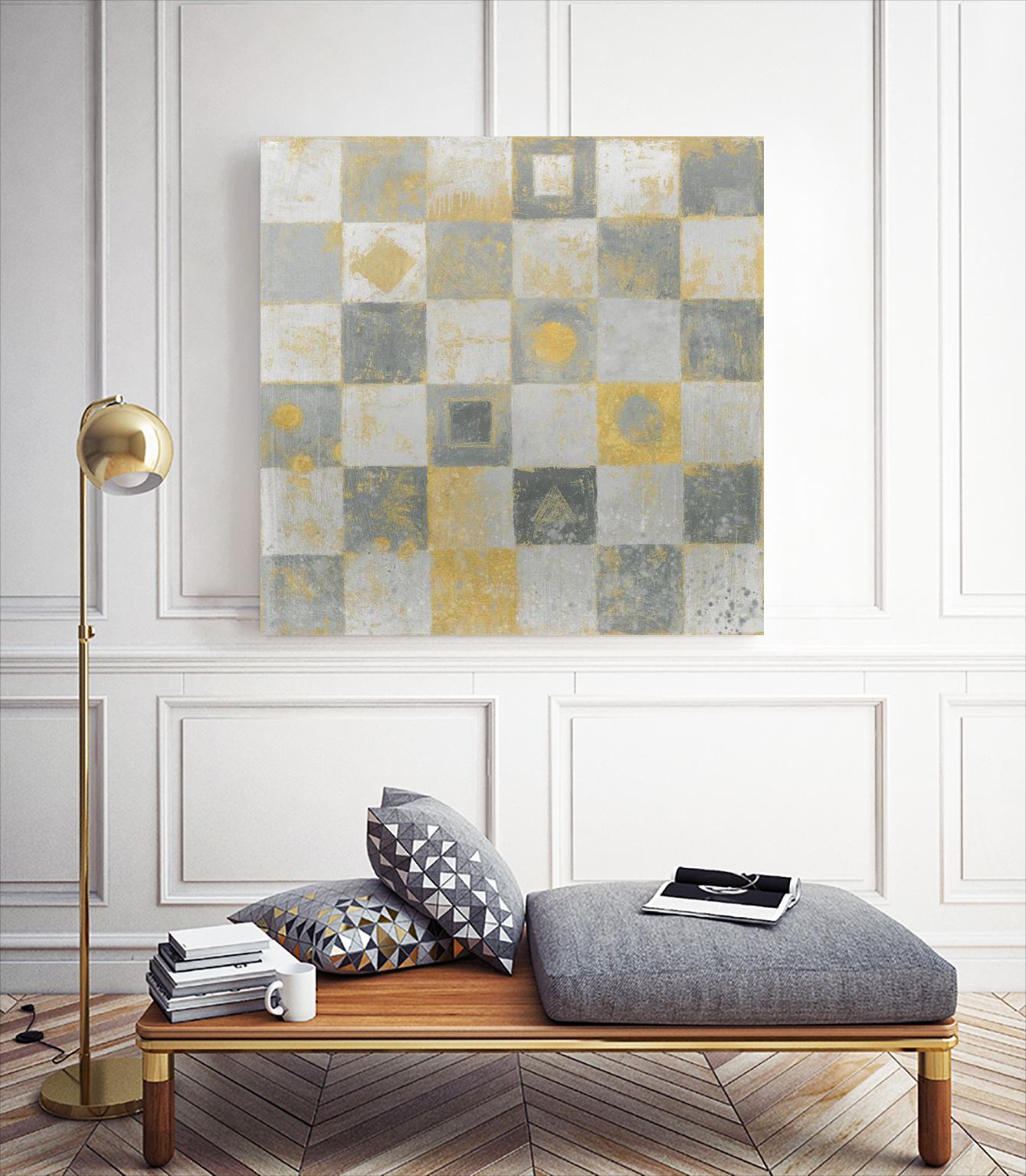 Neutrality Abstract Gold by James Wiens on GIANT ART - gold abstract canadien