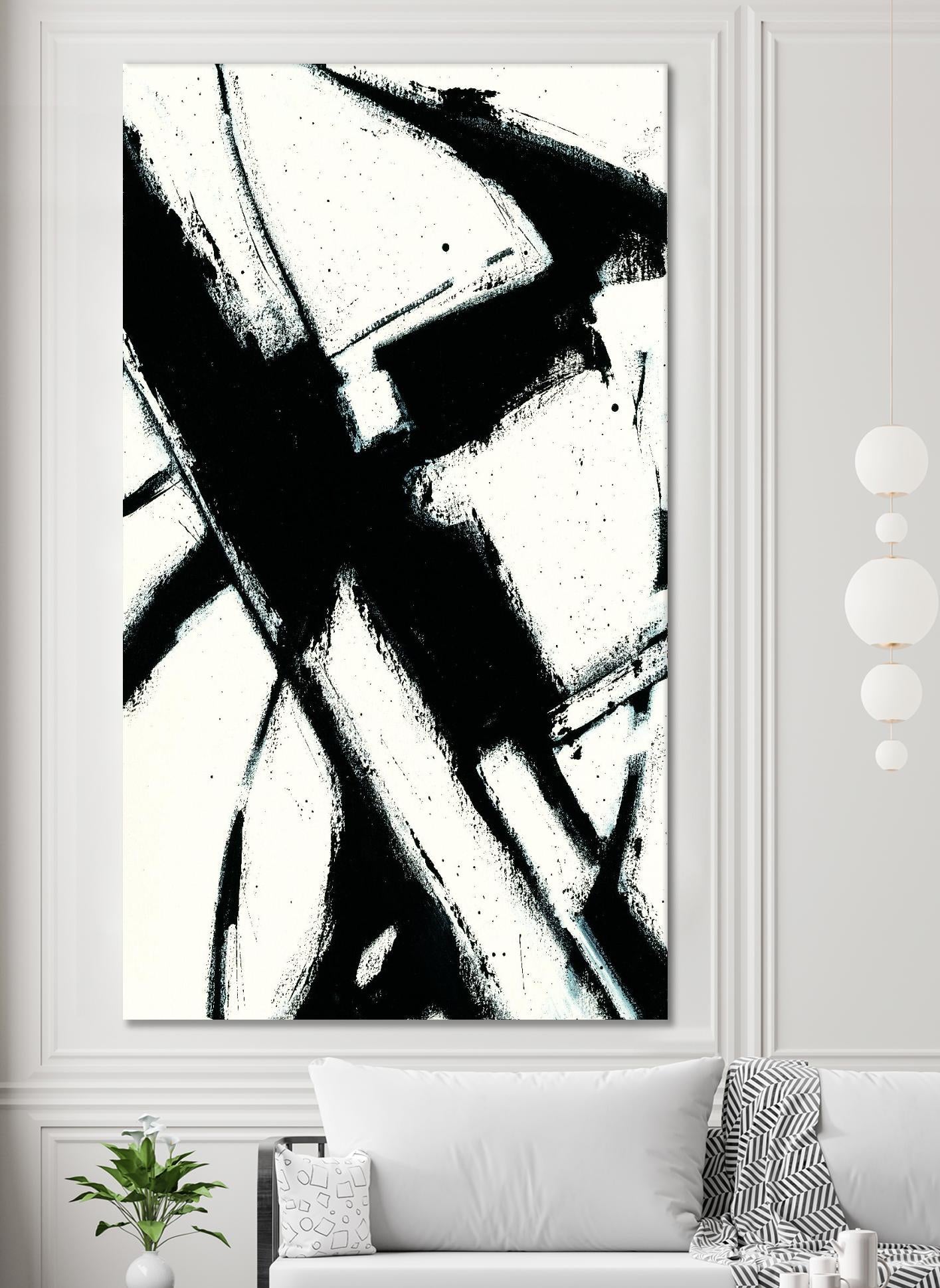 Expression Abstract I White by Shirley Novak on GIANT ART - white abstract