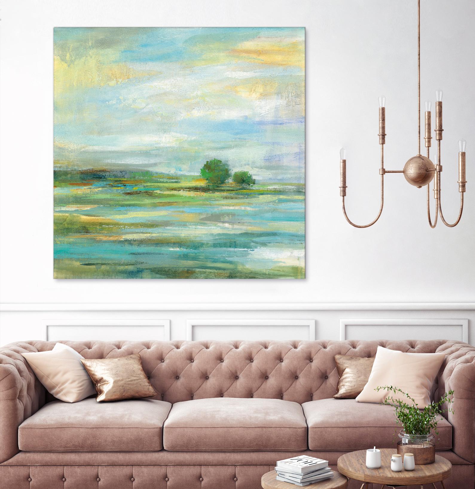 California Surf by Silvia Vassileva on GIANT ART - blue abstract