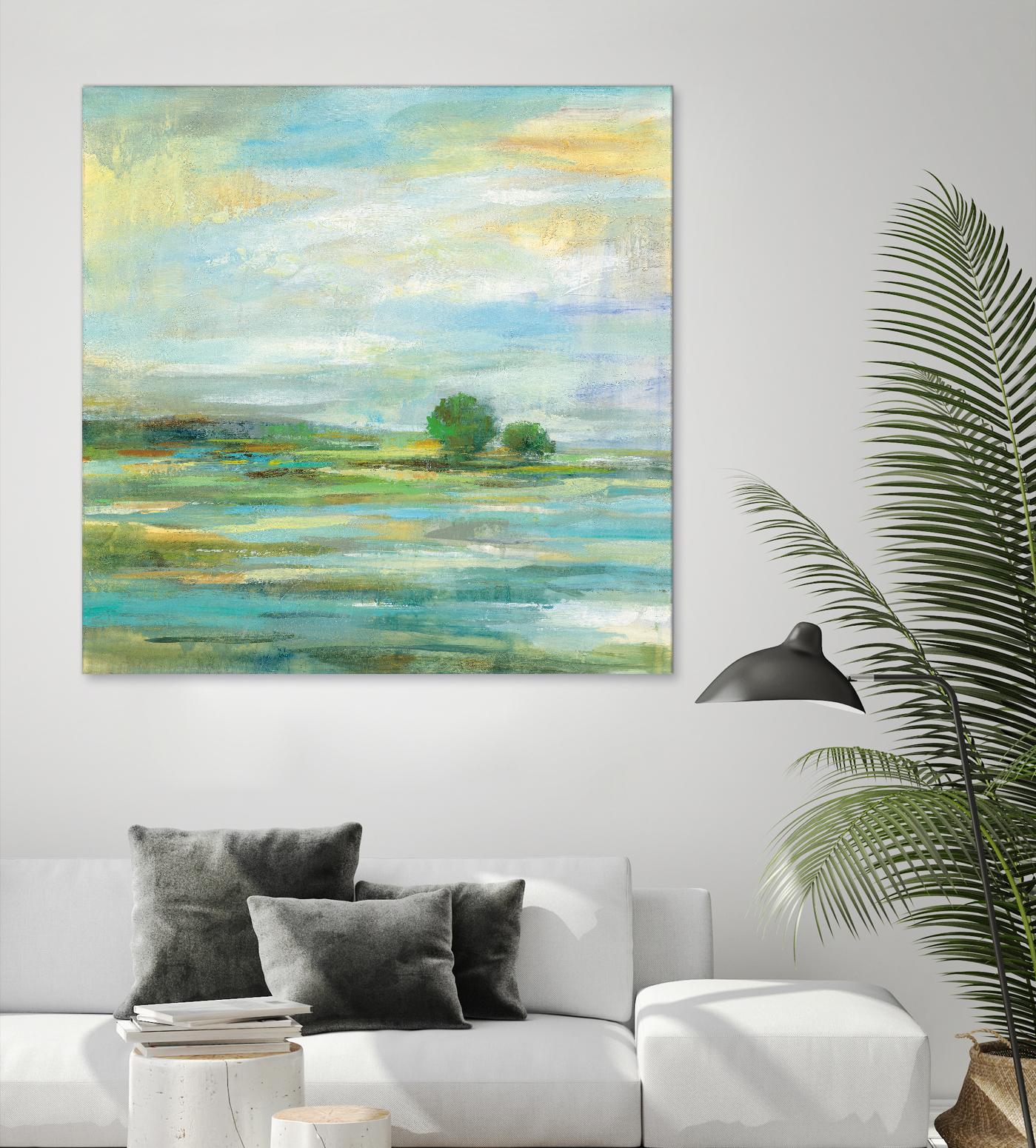 California Surf by Silvia Vassileva on GIANT ART - blue abstract