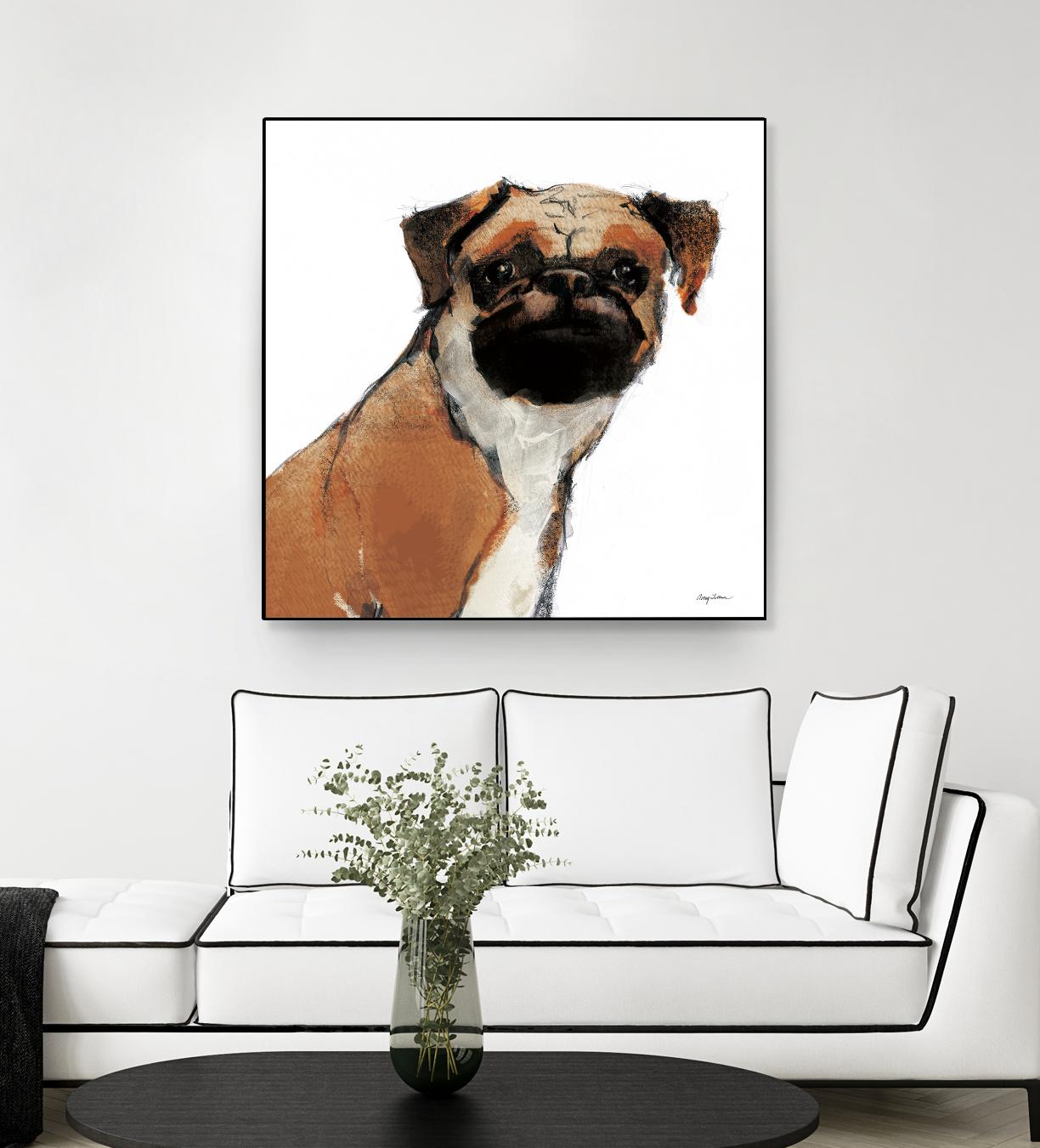 Orpheus Watercolor by Avery Tillmon on GIANT ART - brown animals