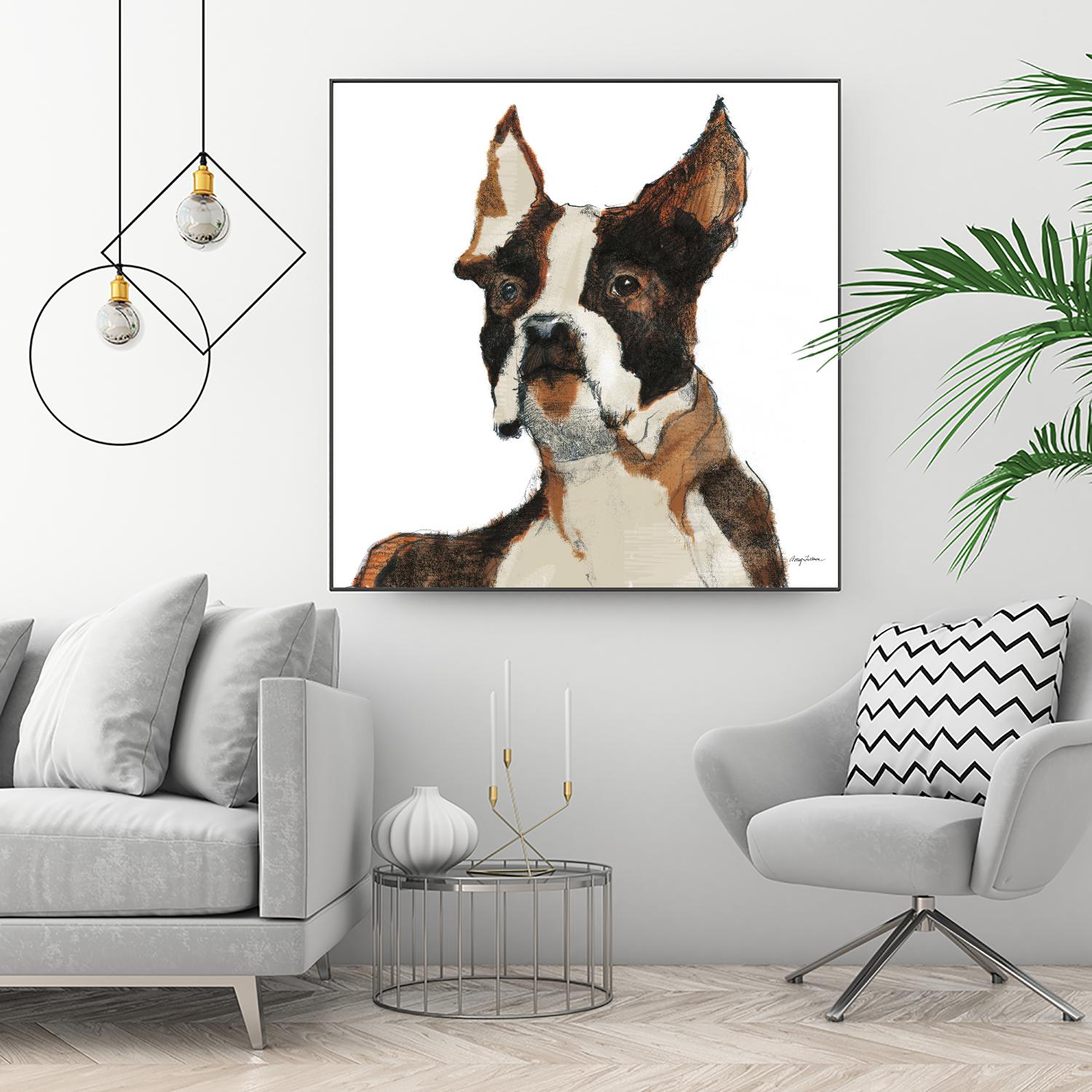 Snug Watercolor by Avery Tillmon on GIANT ART - brown animals