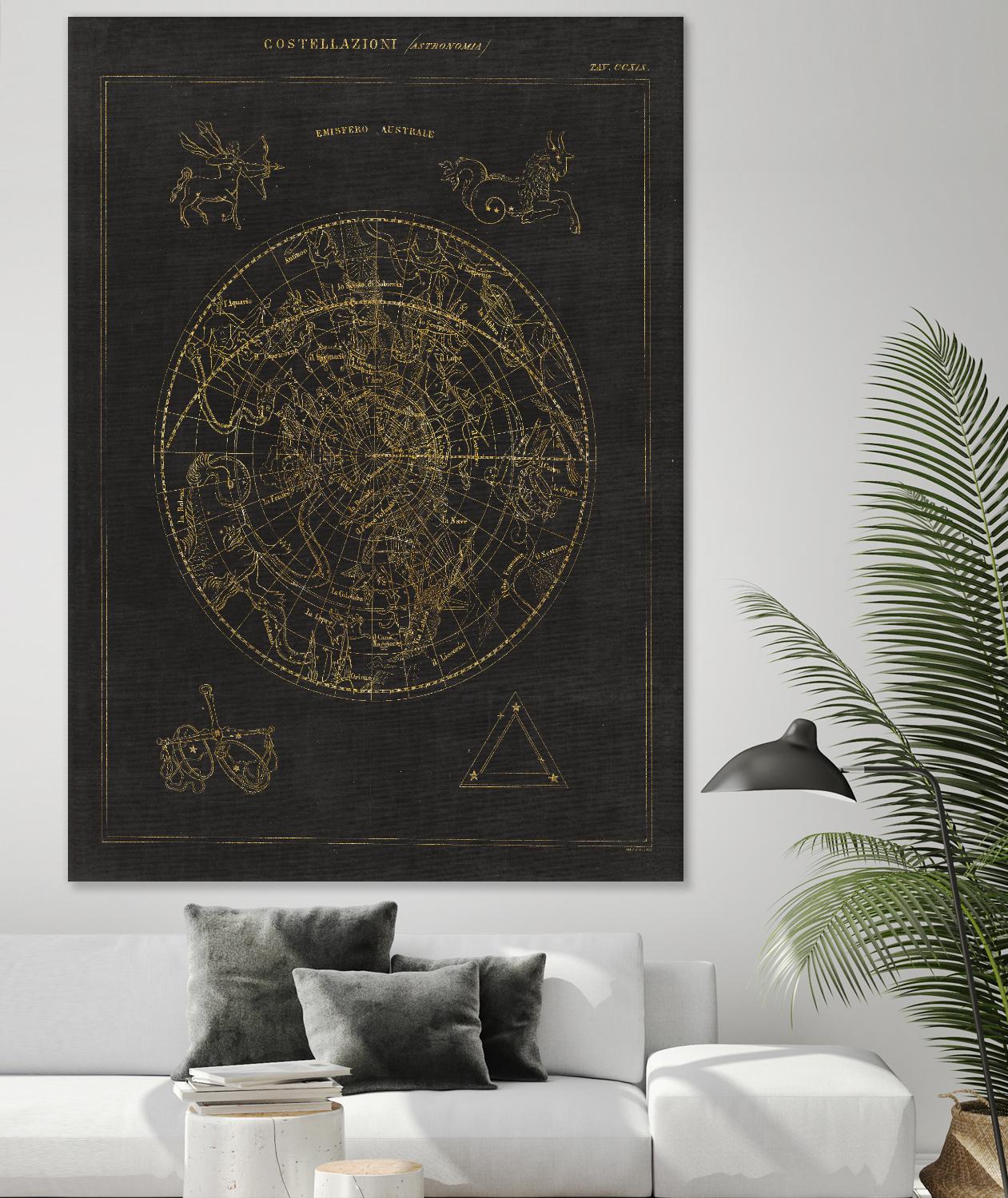 Costellazioni I by Portfolio on GIANT ART - grey maps