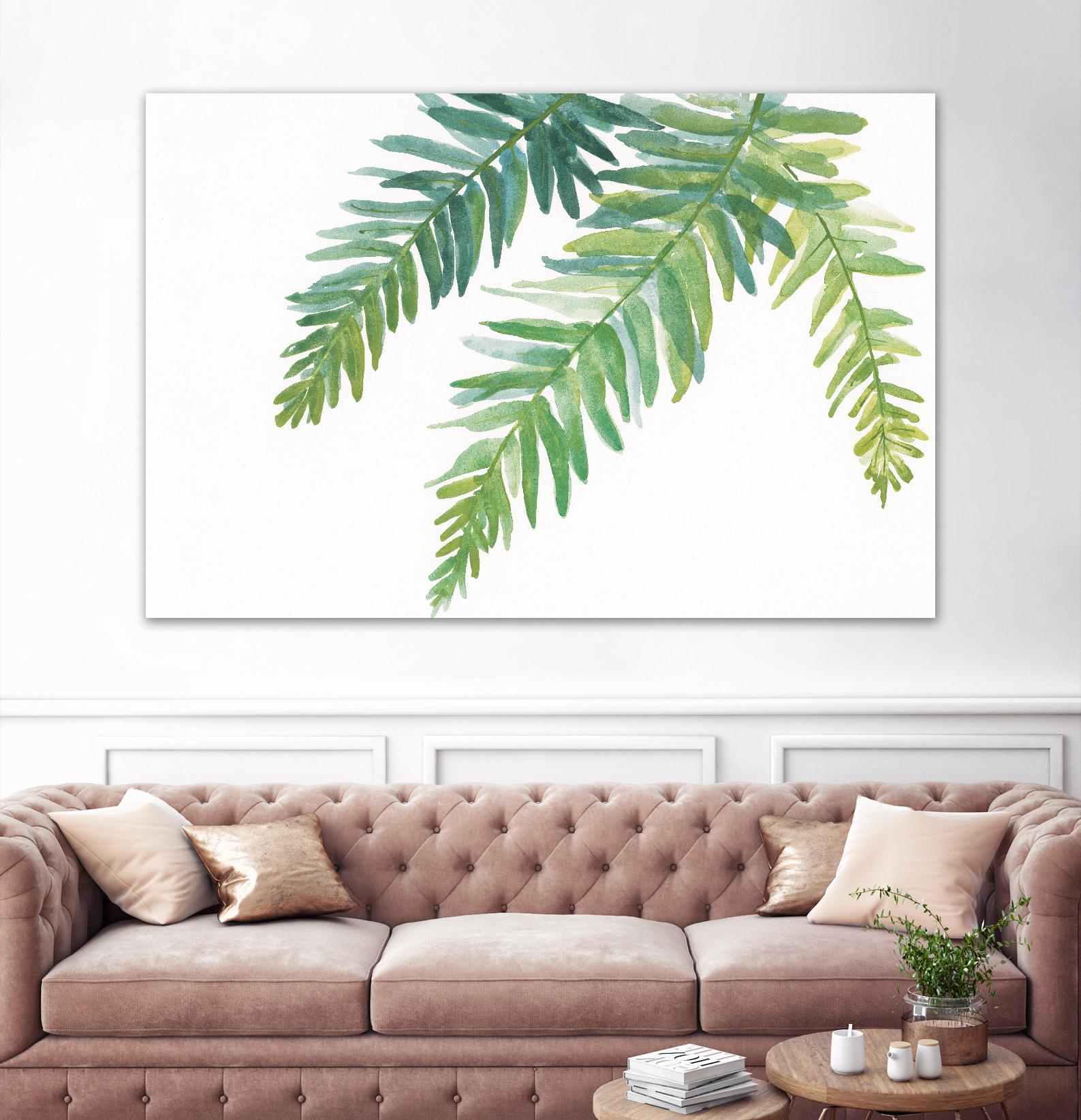 Bohemian Summer III by Chris Paschke on GIANT ART - green tropical