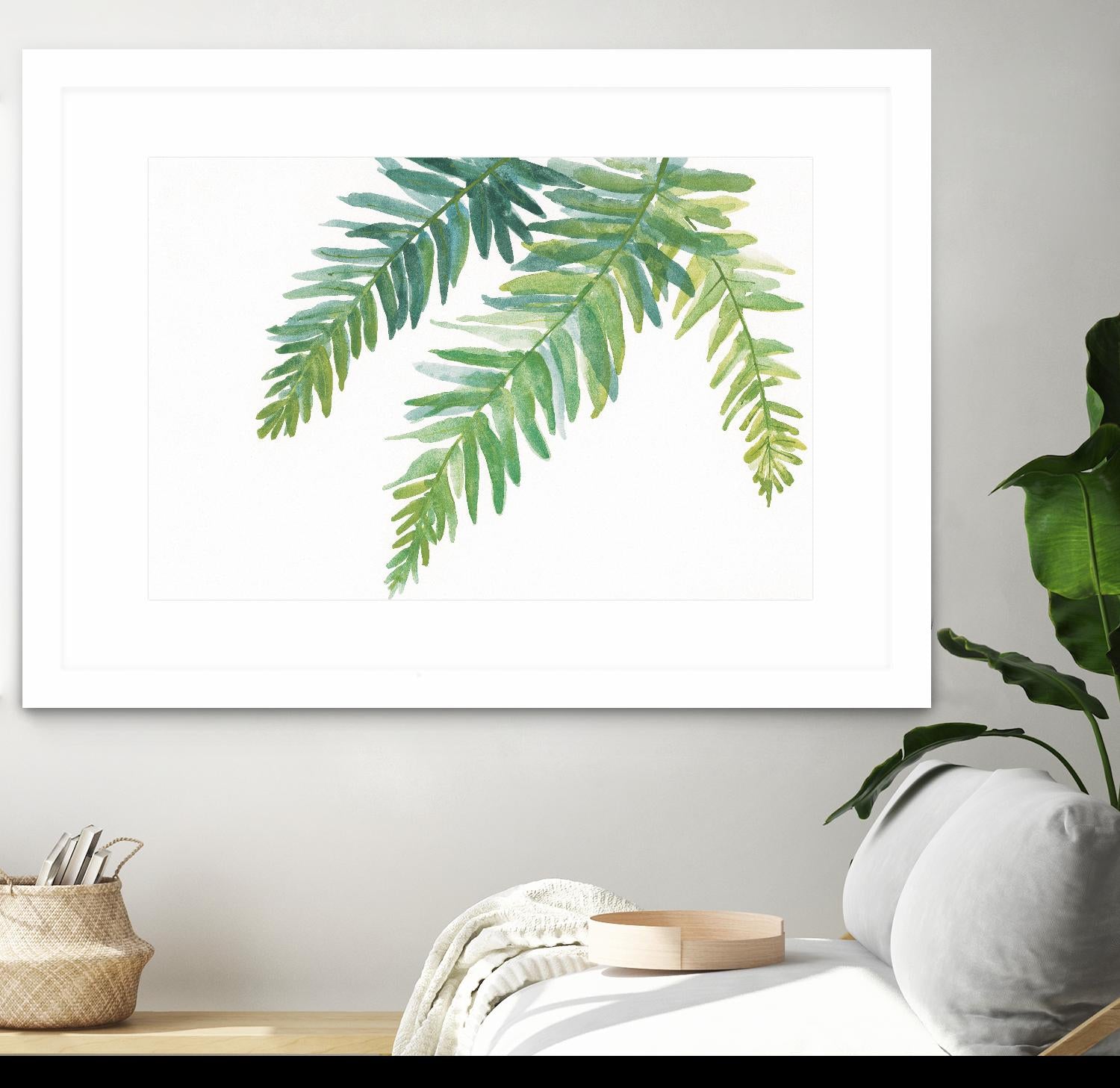 Bohemian Summer III by Chris Paschke on GIANT ART - green tropical